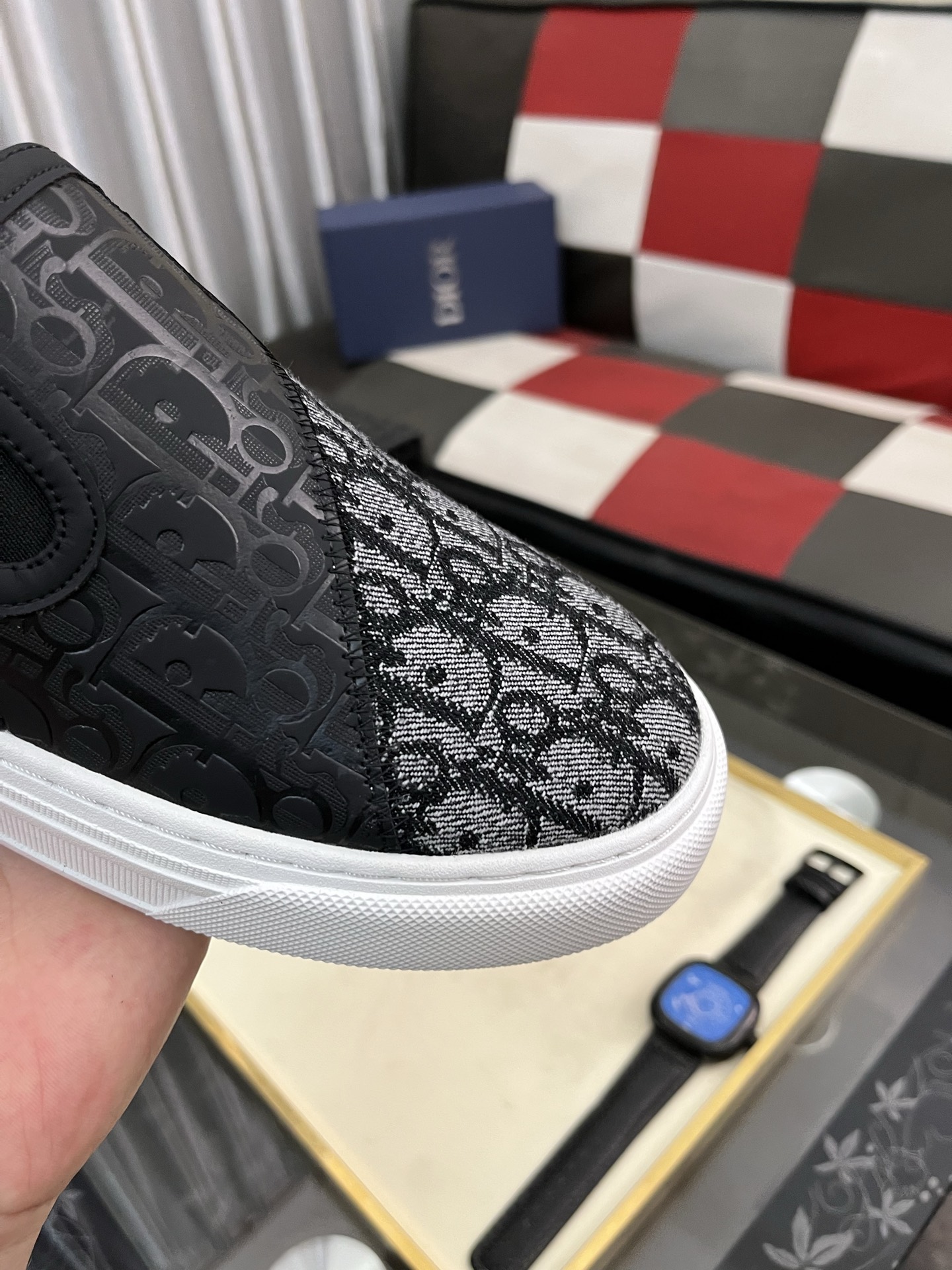 Dior Modern Slip-On Sneakers Original Leather Comfortable and Durable 7 i1746810879843 337 0 5