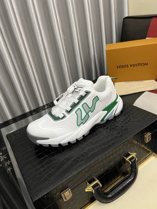 Louis Vuitton High-Top Sneakers: Premium Leather, Breathable & Lightweight 1 Louis Vuitton High-Top Sneakers: Premium Leather, Breathable & Lightweight