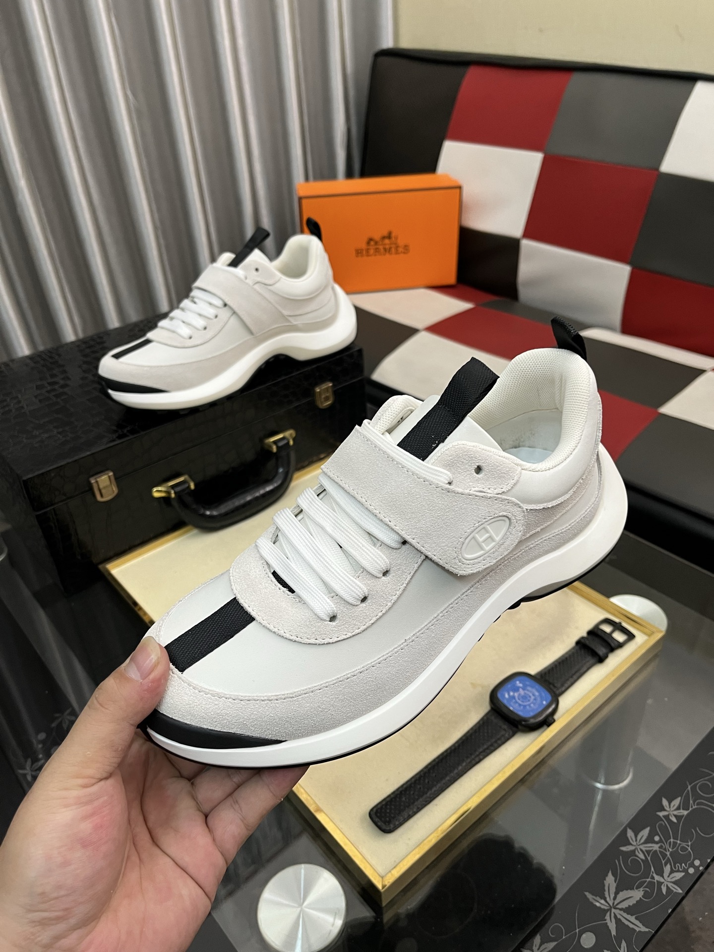 爱马仕 Hermès 经典高奢皮鞋男鞋女鞋鞋履高跟鞋 #2DFFE0FD 5