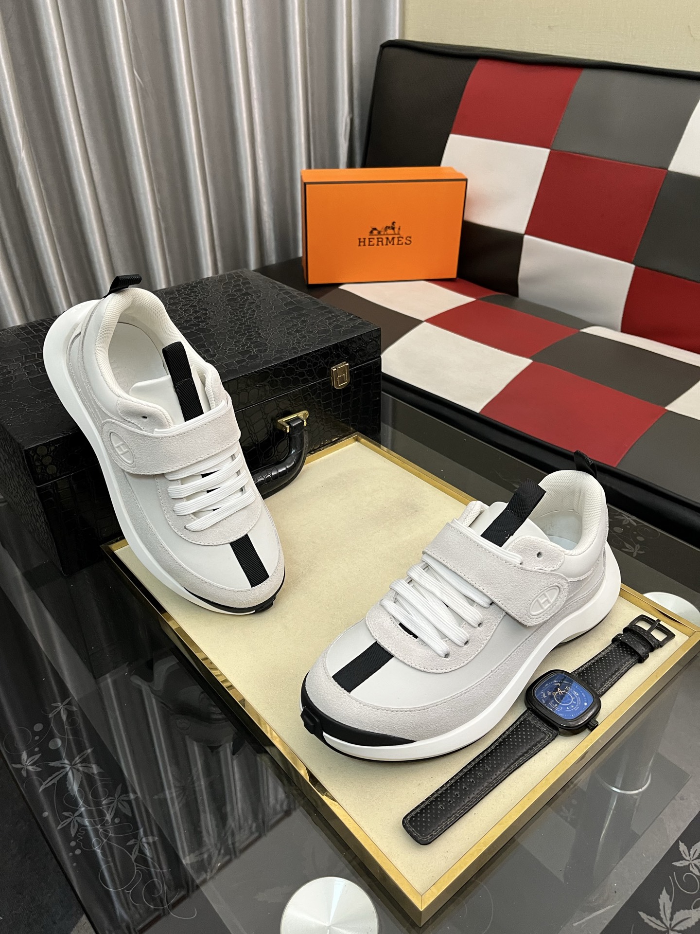 爱马仕 Hermès 经典高奢皮鞋男鞋女鞋鞋履高跟鞋 #2DFFE0FD 3