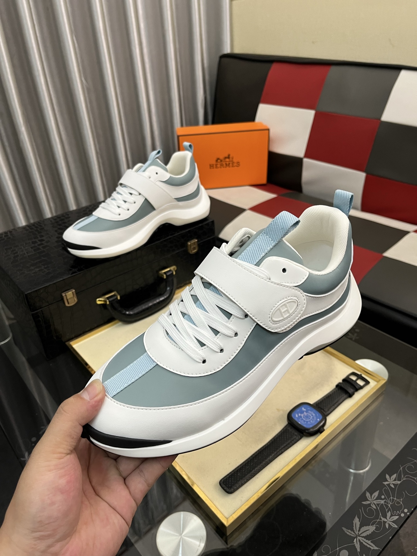 爱马仕 Hermès 经典高奢皮鞋男鞋女鞋鞋履高跟鞋 #8BE57760 5