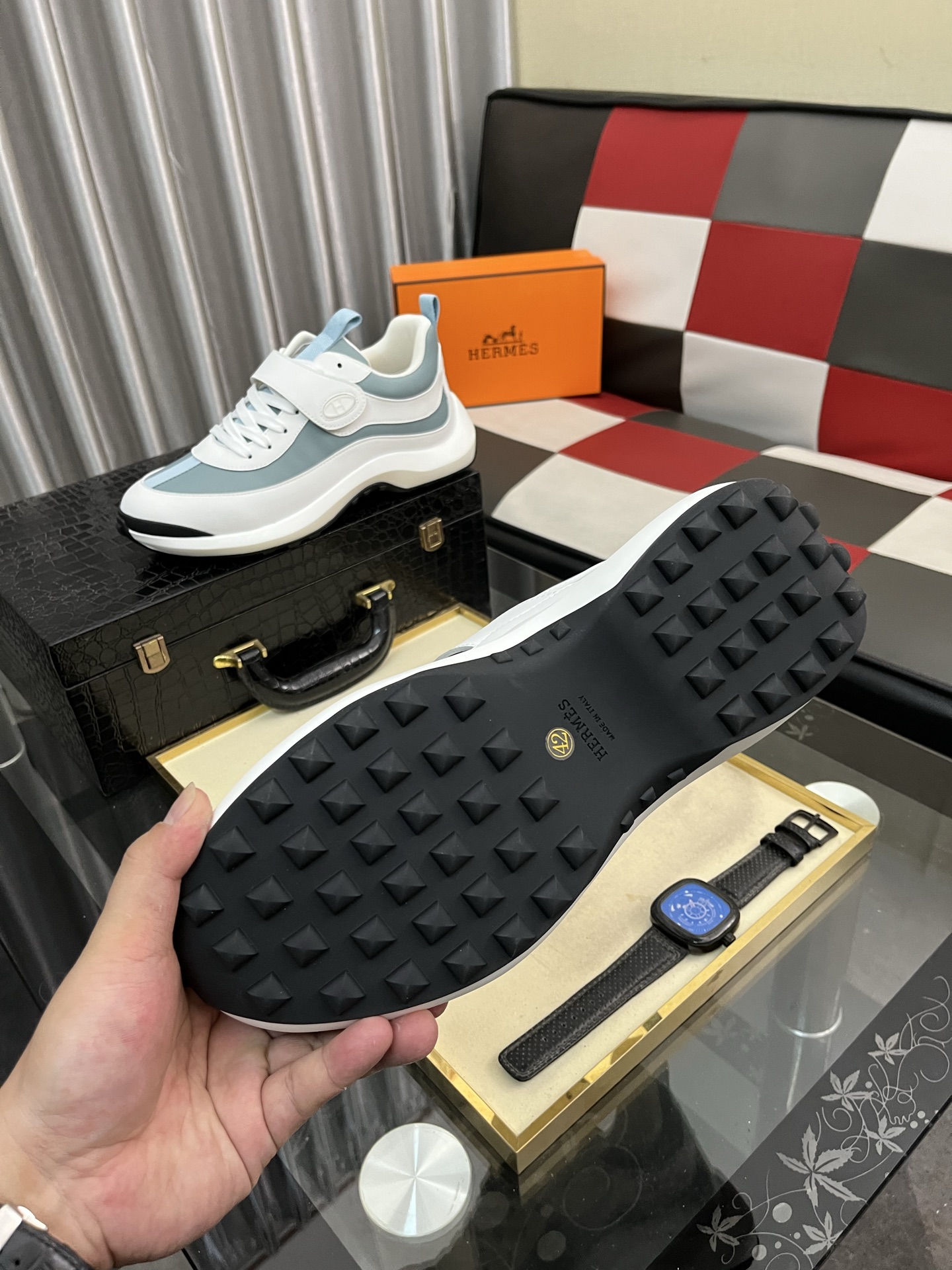 爱马仕 Hermès 经典高奢皮鞋男鞋女鞋鞋履高跟鞋 #8BE57760 9