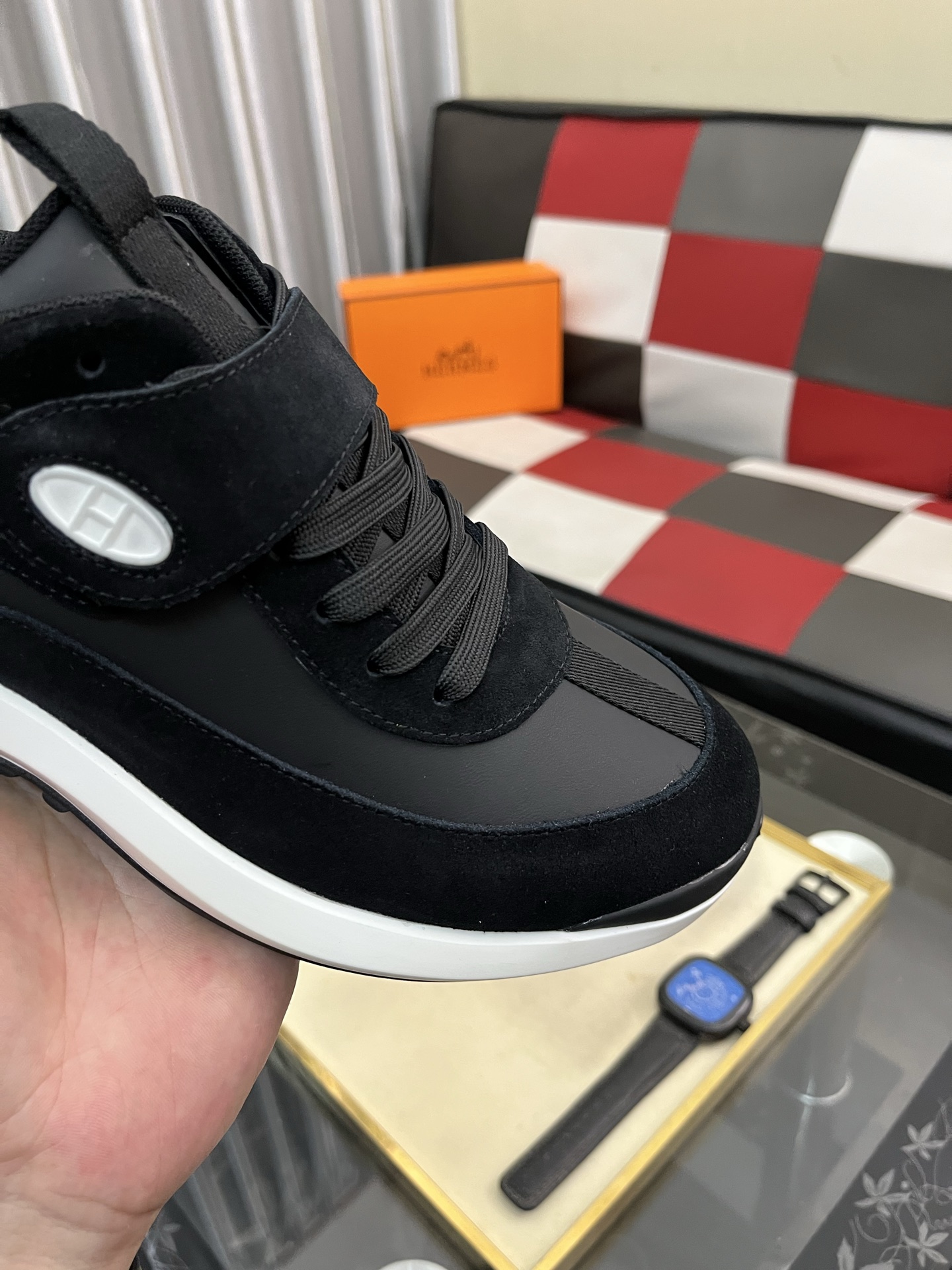 爱马仕 Hermès 经典高奢皮鞋男鞋女鞋鞋履高跟鞋 #2F79C8B6 6