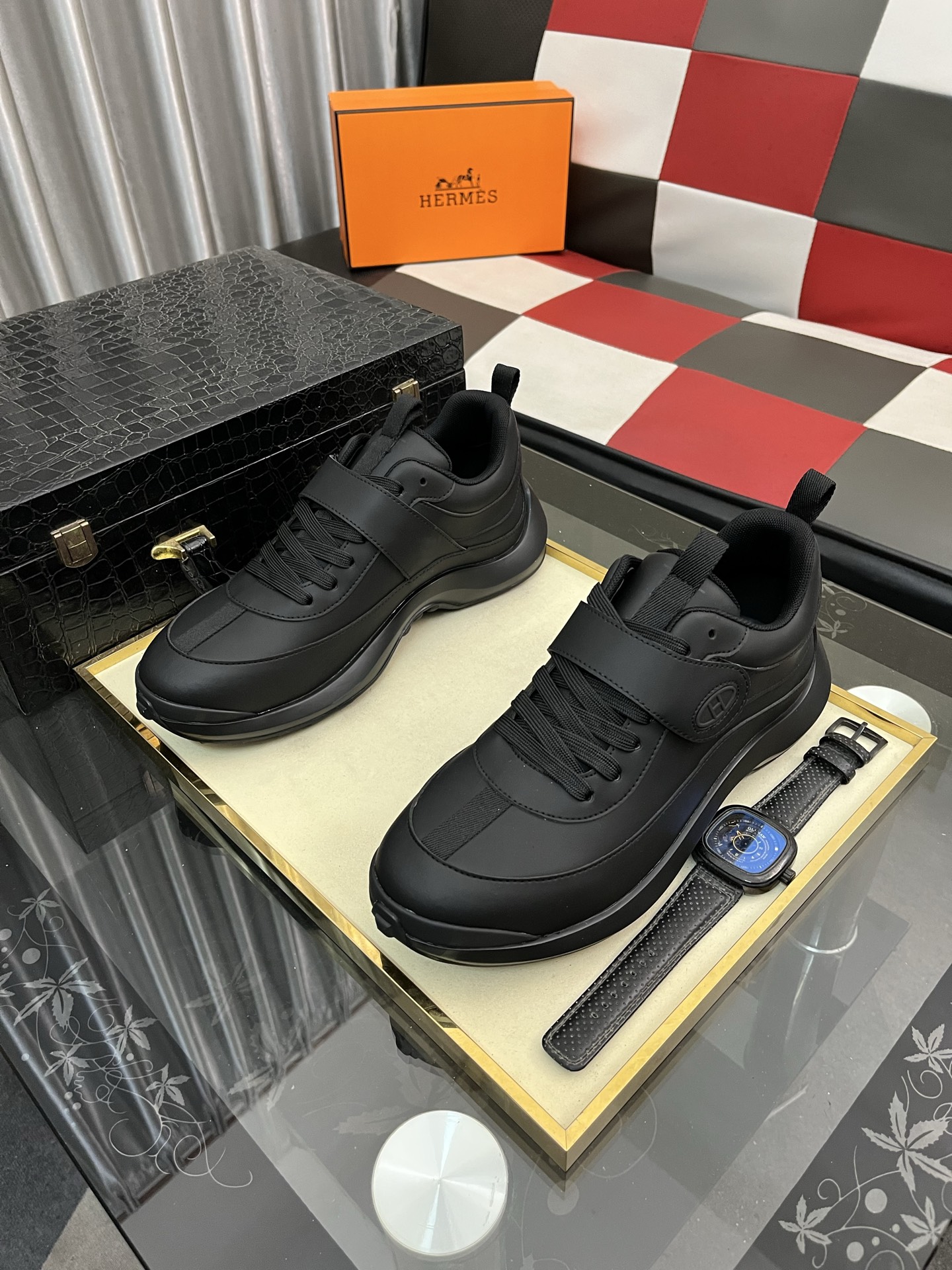 爱马仕 Hermès 经典高奢皮鞋男鞋女鞋鞋履高跟鞋 #8513226C 2