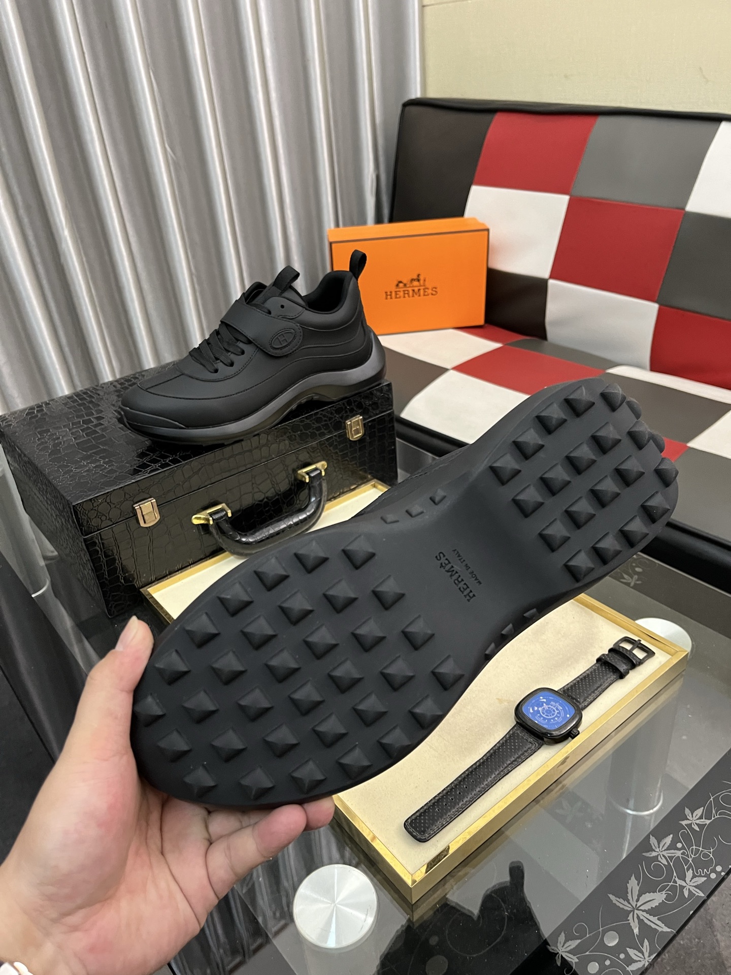 爱马仕 Hermès 经典高奢皮鞋男鞋女鞋鞋履高跟鞋 #8513226C 9