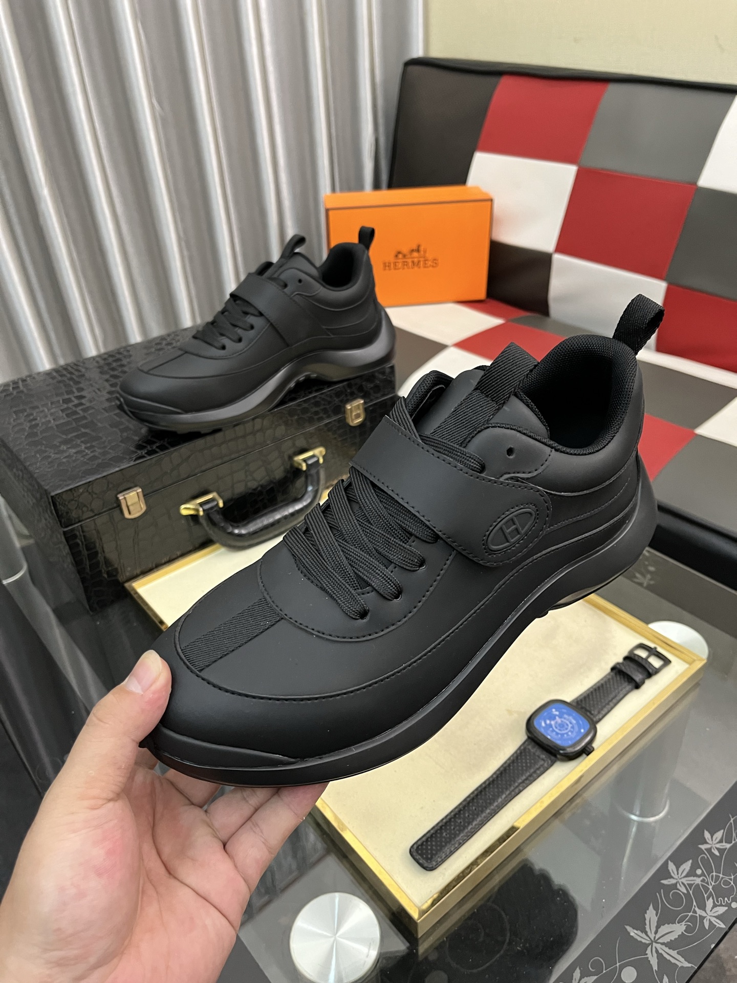 爱马仕 Hermès 经典高奢皮鞋男鞋女鞋鞋履高跟鞋 #8513226C 5