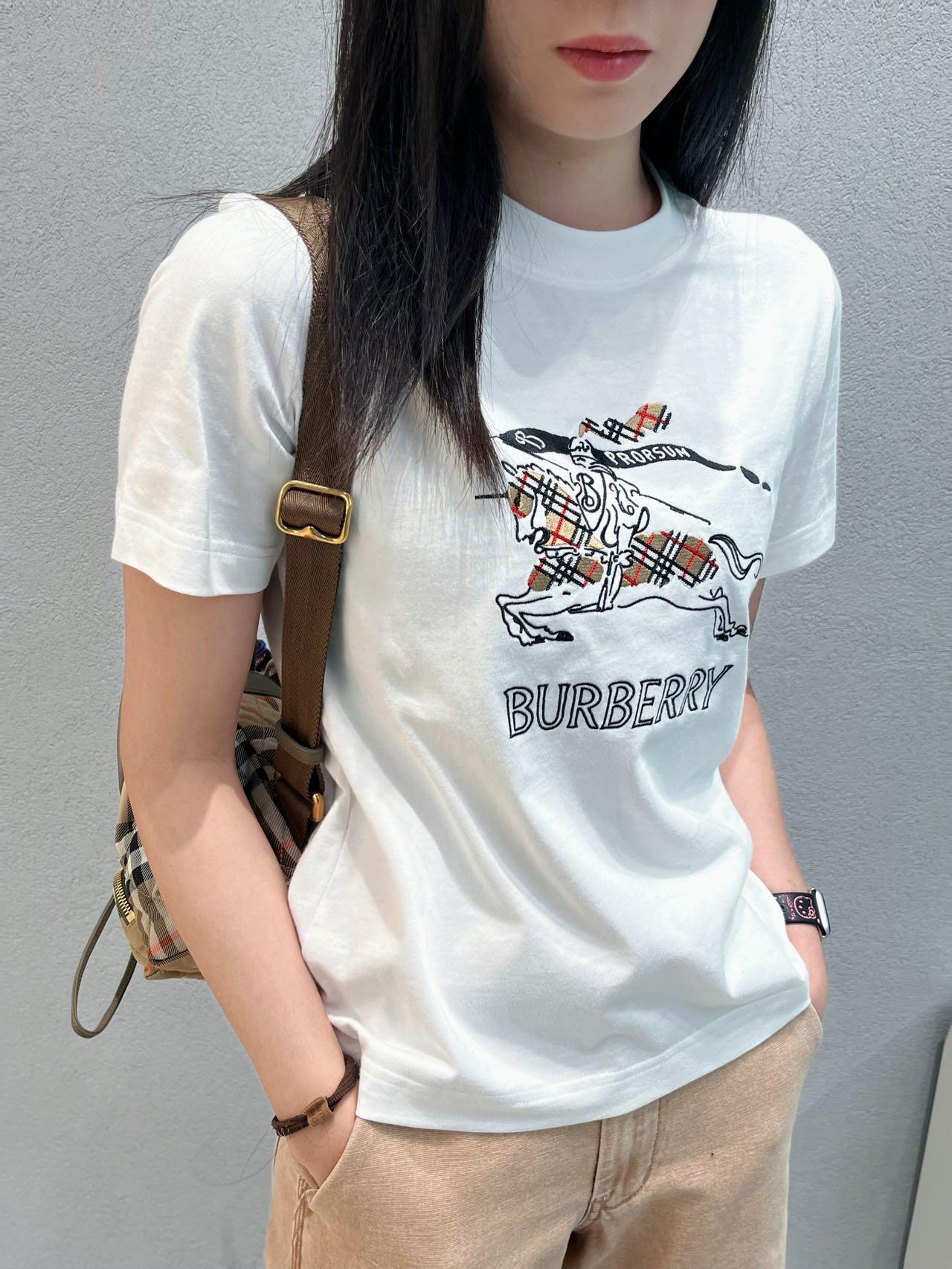 버버리 여성 반팔 103123 Burberry T Shirt