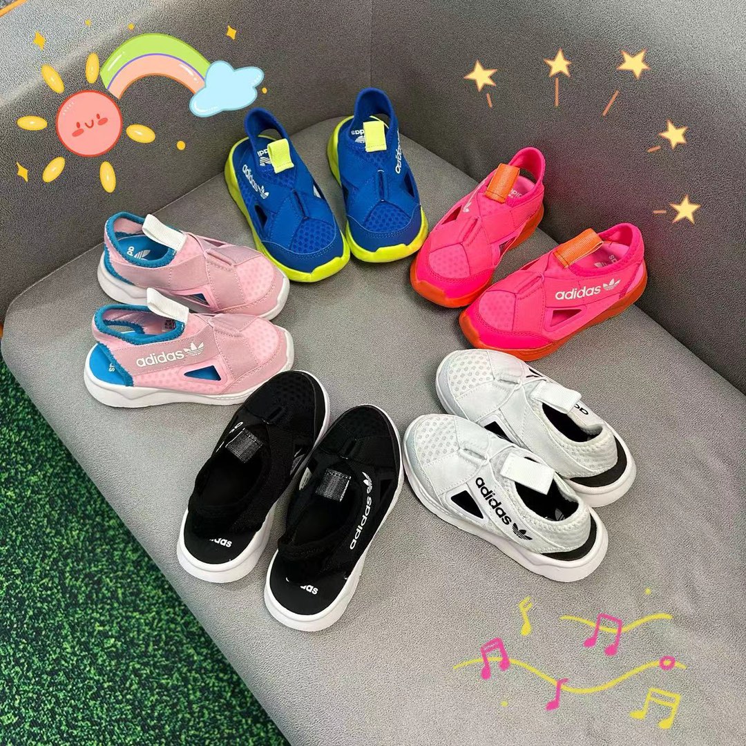 图片[8]-阿迪360交叉包头凉童鞋 尺码：22-35码 夏日炎炎，小宝贝们的脚丫子也需要一份专属清凉！👑 阿迪达斯新季力作，交叉儿童包头凉鞋-选品中心
