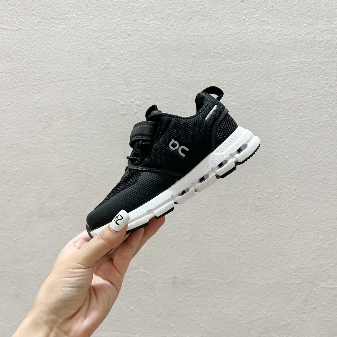 图片[4]-🔗On昂跑魔术贴松紧带儿童运动鞋 尺码：26-37.5码 💥小众童鞋运动鞋来咯～💥 on昂跑缓震魔术贴儿童运动鞋 鞋头增加额外的橡胶垫片🔫加强耐久性 🧿加宽外底搭载多沟槽，更稳固 优化改良的CloudTec专利鞋底科技🪄专为幼童打造🪄超级无敌旋转跳跃好穿-选品中心
