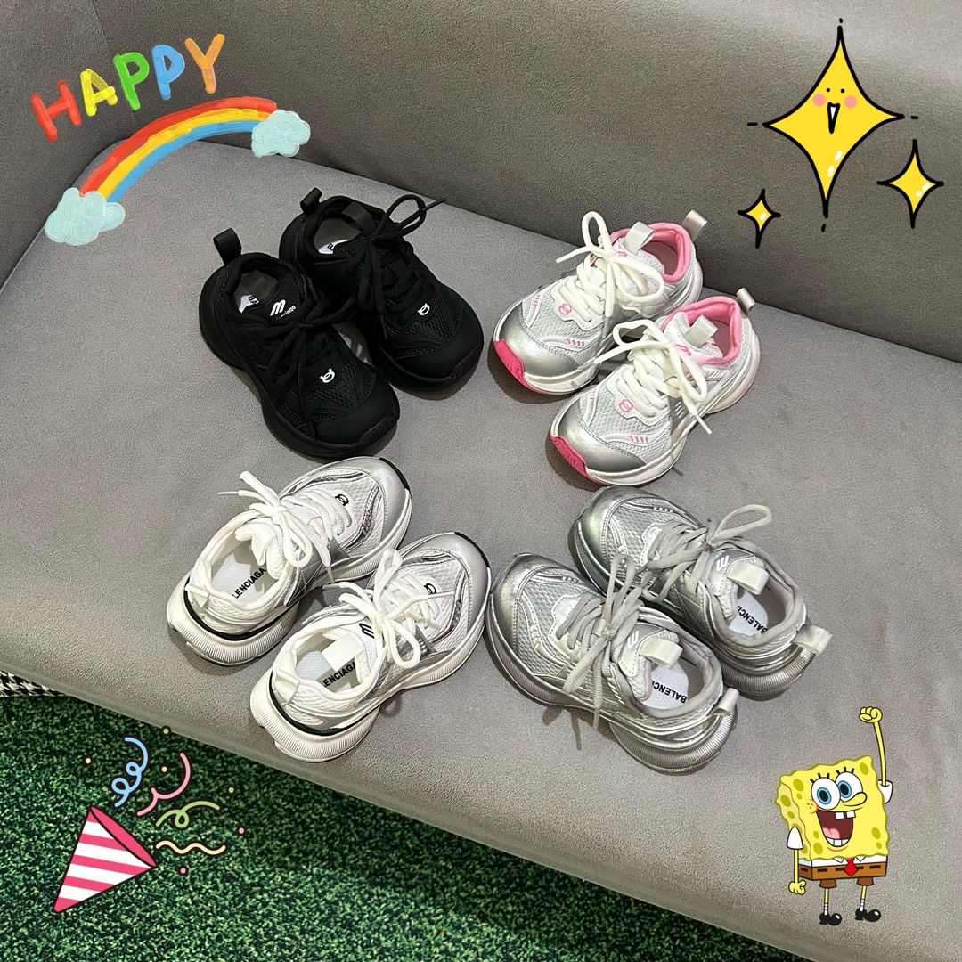 图片[8]-🚦配色合集🔻 🔗巴黎世家Circuit儿童跑鞋 尺码：26-37码 👟 在孩子们的世界里，一双舒适又酷炫的跑鞋是他们探索新世界的最佳伙伴！🌟✨ 巴黎世家Circuit儿童跑鞋，不仅是一个品牌名的象征，更是小朋友们时尚与运动并存的最佳选择。👠💨 🎨 设计上，这款跑鞋融合了巴黎世家一贯的奢华美学和对细节的极致追求。颜色鲜艳而不失优雅，款式简约却不失个性，每一双鞋都像是艺术品，让孩子们在每一步跳跃中都散发出独特的光芒。🌈1 🌱 材质方面，巴黎世家Circuit儿童跑鞋采用了顶级的透气材料，确保小脚丫们在奔跑时也能感受到自由与舒适。鞋子轻巧，支撑力强，为孩子们提供安全的保护，让他们尽情探索户外世界。🌿 🚀 最让人惊喜的是，这款跑鞋还融入了科技元素，提供良好的缓震效果和抓地力，无论是跑道还是草地，都能轻松应对，助力孩子们每一次勇敢的尝试。💪-选品中心