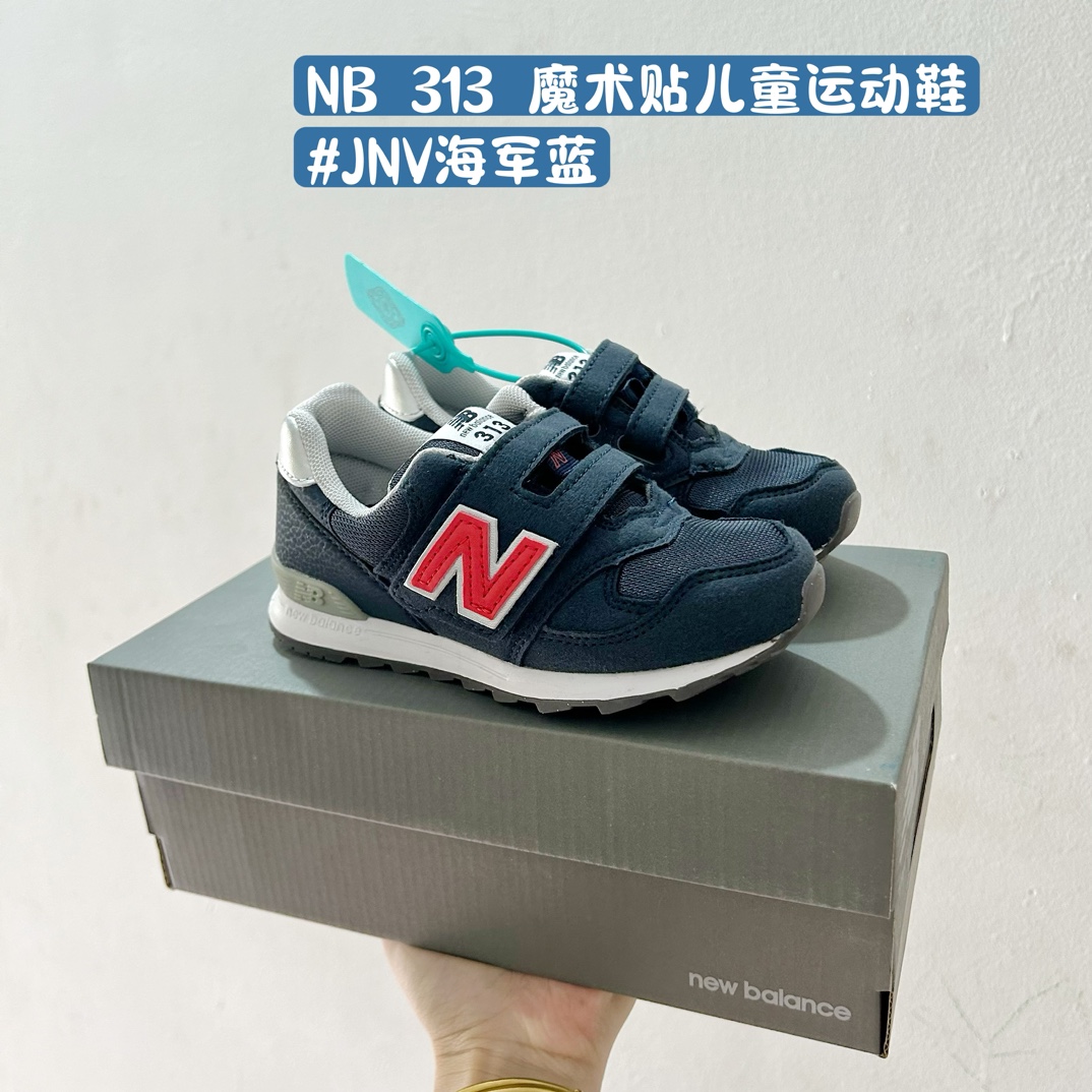 图片[5]-NB313魔术贴儿童运动鞋24-37码 🎉 这款NB313魔术贴儿童运动鞋专为小小探险家设计！柔软舒适的鞋面fabric️，让孩子的小脚丫享受全天候的呵护。-选品中心