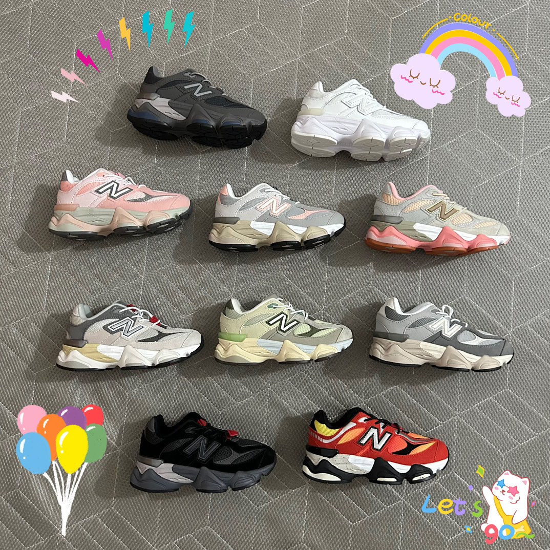 图片[4]-🚦配色合集🔻 🔗NB9060千禧小象蹄儿童老爹鞋 🛍️ 尺码：24-36码 🌈 这款NB9060千禧小象蹄儿童老爹鞋，是孩子们脚下的时尚新宠！🎈每一个细节都透露着设计者的用心与童趣，无论是户外活动还是日常穿搭，都能成为小朋友们的最爱。🌟 👣 小象蹄的设计不仅可爱独特，还能够提供额外的抓地力，让孩子们在奔跑玩耍时更加安全稳固。🎈不论是草地还是石子路，这款鞋子都是孩子们探索世界的最佳伙伴。🌟 🎉 它拥有多种颜色选择，总有一款能吸引您孩子的目光🌞-选品中心