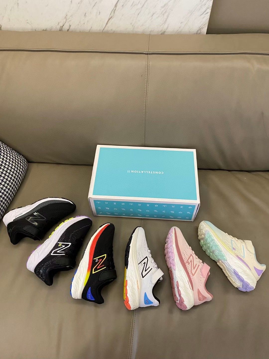 图片[6]-原图直出🌟 NB 魔术贴儿童运动鞋采用魔术贴设计穿脱方便👻内里柔软舒适～清爽透气💨鞋底防滑耐磨✔️非常的软弹🌟脚感超级奈斯👍🏻-选品中心