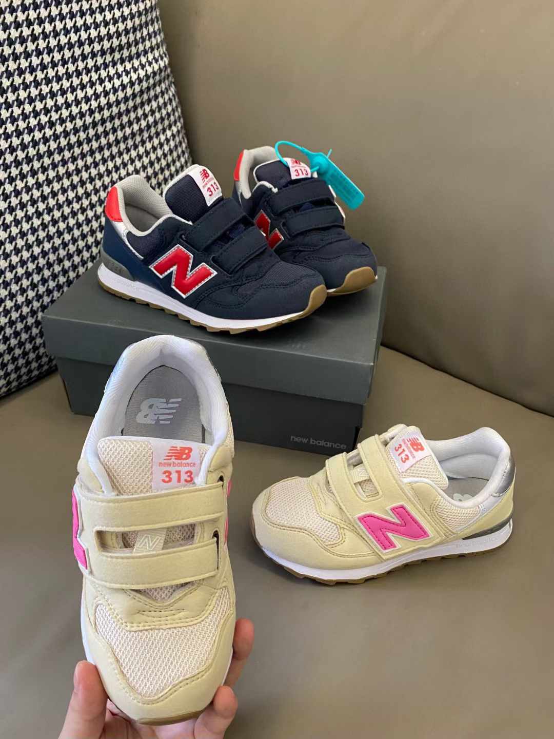 图片[5]-原图直出🌟 鞋面网眼设计透气不闷脚🦶🏻魔术贴设计穿脱超省时😎橡胶大底防滑耐磨✅整双鞋子复古感满满，脚感超赞👍🏻超好穿-选品中心