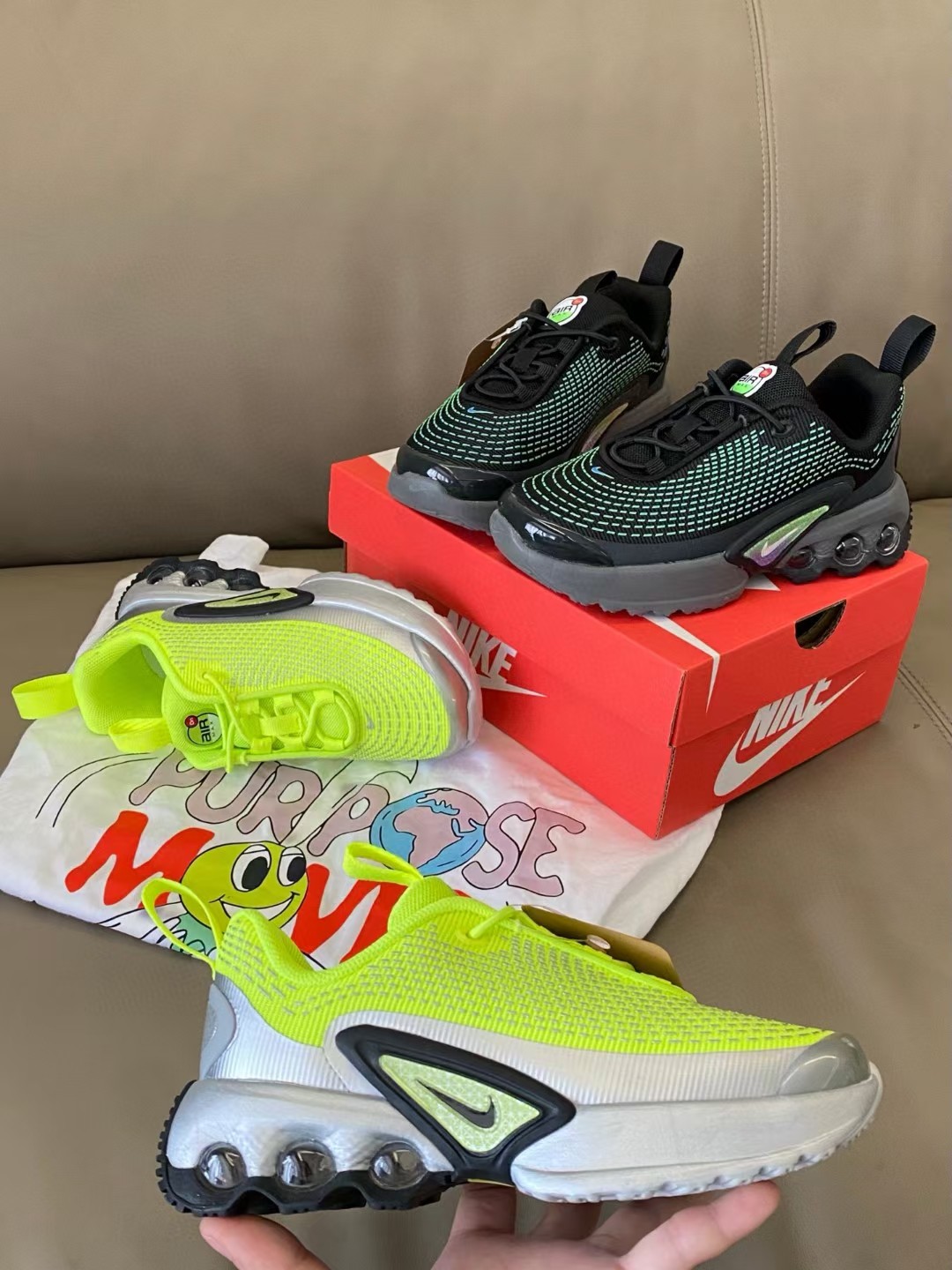 图片[6]-原图直出🌟 NK新款DN松紧带儿童气垫运动鞋💫采用优质鞋面拼接，质感超赞👍🏻真实后跟气垫填充，脚感超舒服☁️松紧带一脚蹬设计，穿脱超方便✌🏻-选品中心