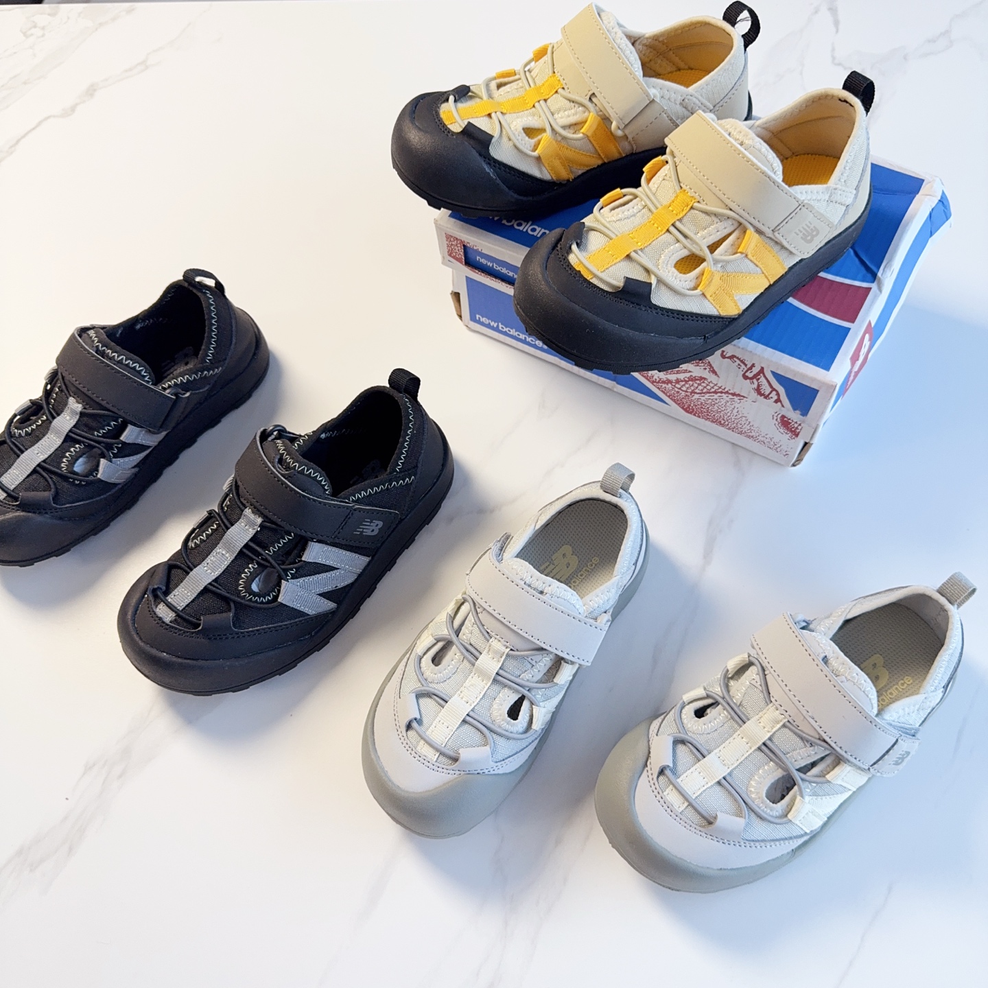 图片[3]-原图直出🌟 新款超火大家都在抢🔥多巴胺配色超好看哒❗️镂空设计干爽透气🌬️魔术贴方便宝贝穿脱🪄鞋头包头设计再也不用但是伤到脚趾啦🤣抓紧拿下👇👇-选品中心