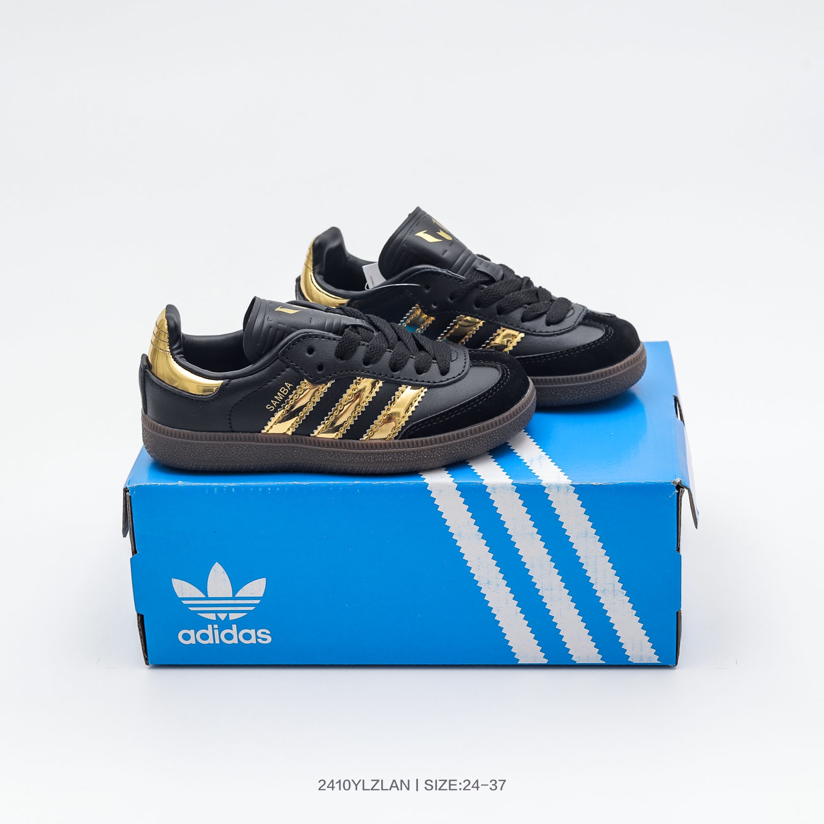 图片[4]-AD德训联名儿童休闲鞋24-37码 爱惨了德训系列🆕 新工厂新工艺新配色👏🏻 优质皮料拼接，质感满满💯 耐磨防滑大底，脚感超赞👍🏻-选品中心