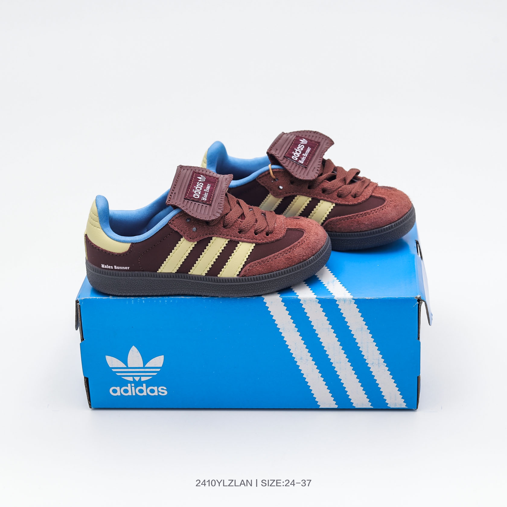 图片[7]-AD德训联名儿童休闲鞋24-37码 爱惨了德训系列🆕 新工厂新工艺新配色👏🏻 优质皮料拼接，质感满满💯 耐磨防滑大底，脚感超赞👍🏻-选品中心