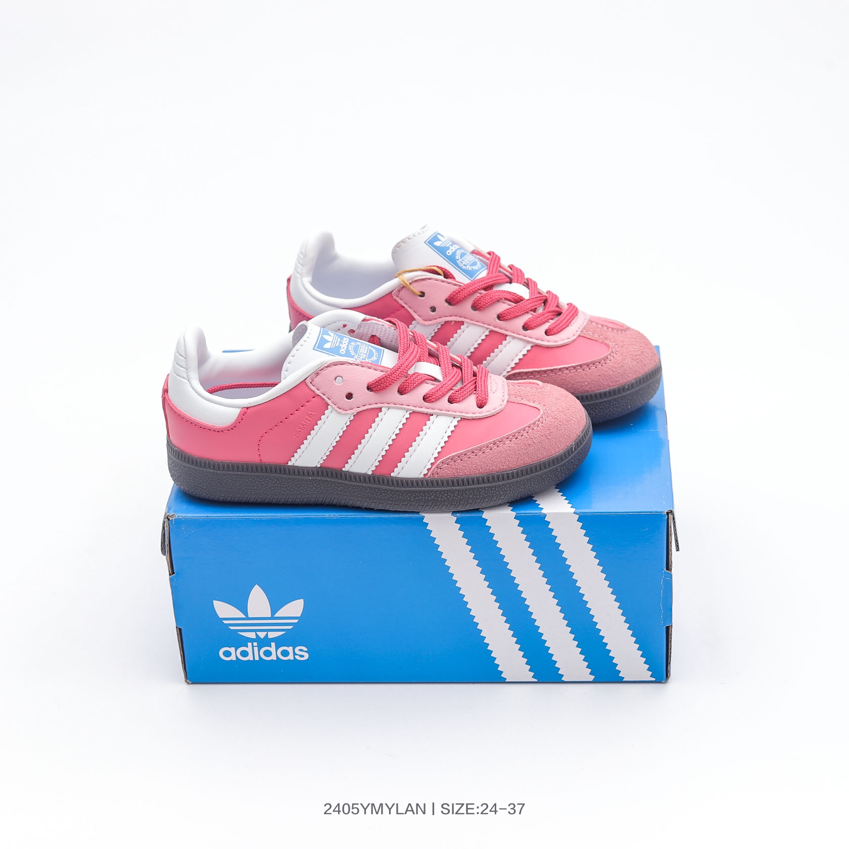 图片[5]-AD德训联名儿童休闲鞋24-37码 爱惨了德训系列🆕 新工厂新工艺新配色👏🏻 优质皮料拼接，质感满满💯 耐磨防滑大底，脚感超赞👍🏻-选品中心