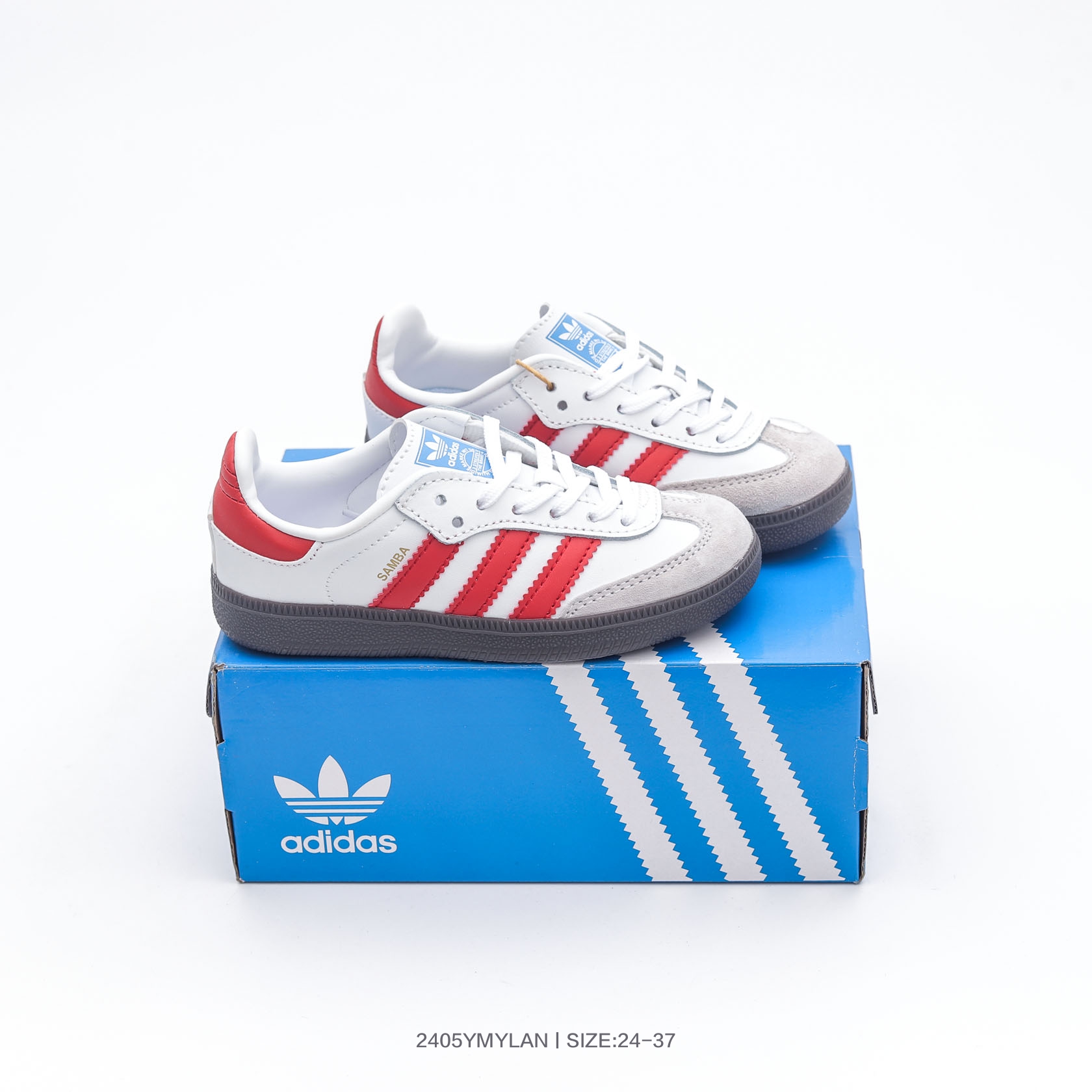 图片[7]-AD德训联名儿童休闲鞋24-37码 爱惨了德训系列🆕 新工厂新工艺新配色👏🏻 优质皮料拼接，质感满满💯 耐磨防滑大底，脚感超赞👍🏻-选品中心