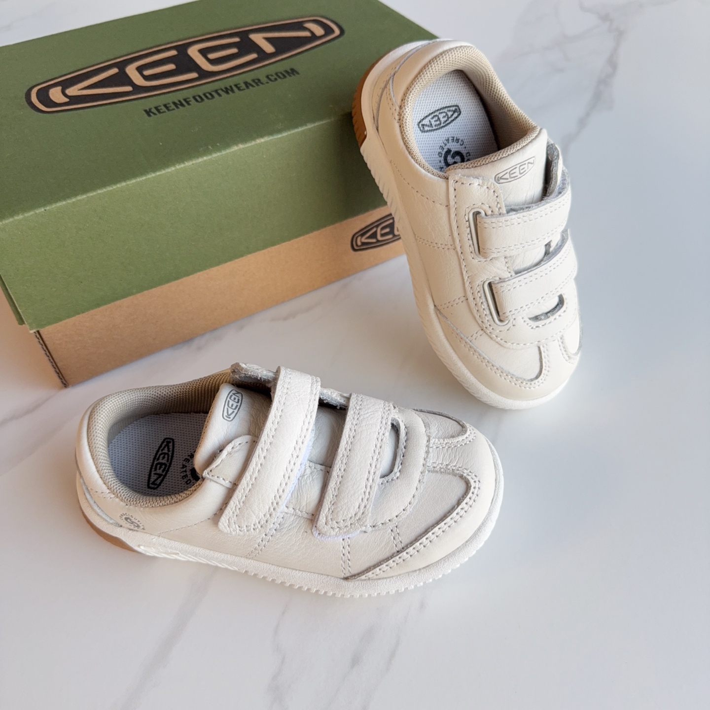 图片[4]-KEEN科恩双魔术贴儿童户外功能鞋 真头层牛皮材质，软底耐磨。尺码：24-37-选品中心