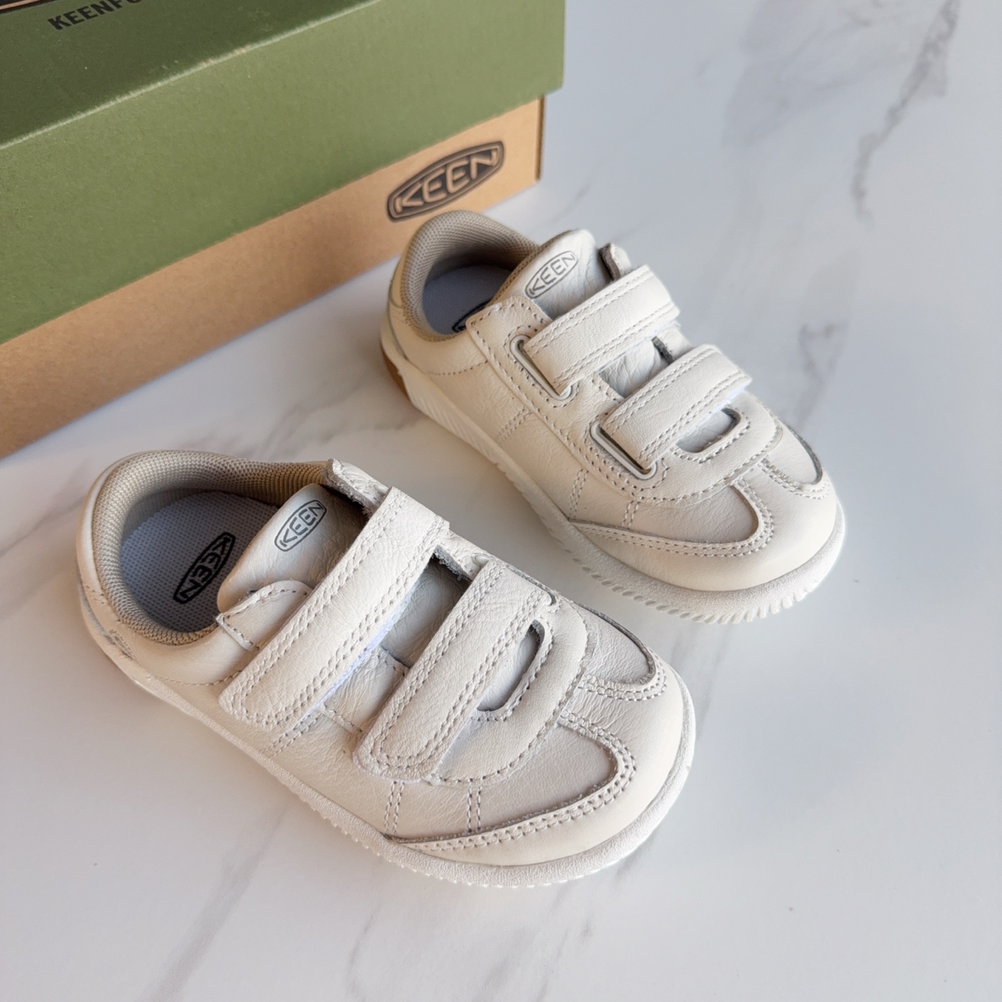 图片[9]-KEEN科恩双魔术贴儿童户外功能鞋 真头层牛皮材质，软底耐磨。尺码：24-37-选品中心