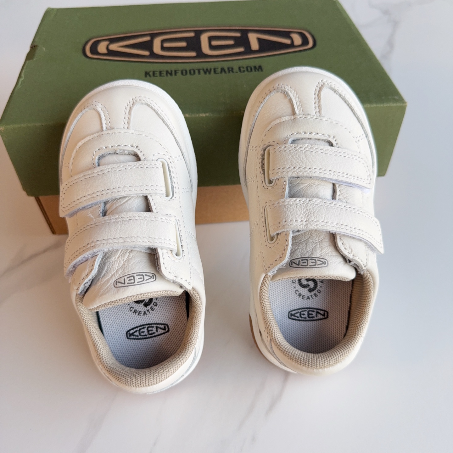 图片[5]-KEEN科恩双魔术贴儿童户外功能鞋 真头层牛皮材质，软底耐磨。尺码：24-37-选品中心