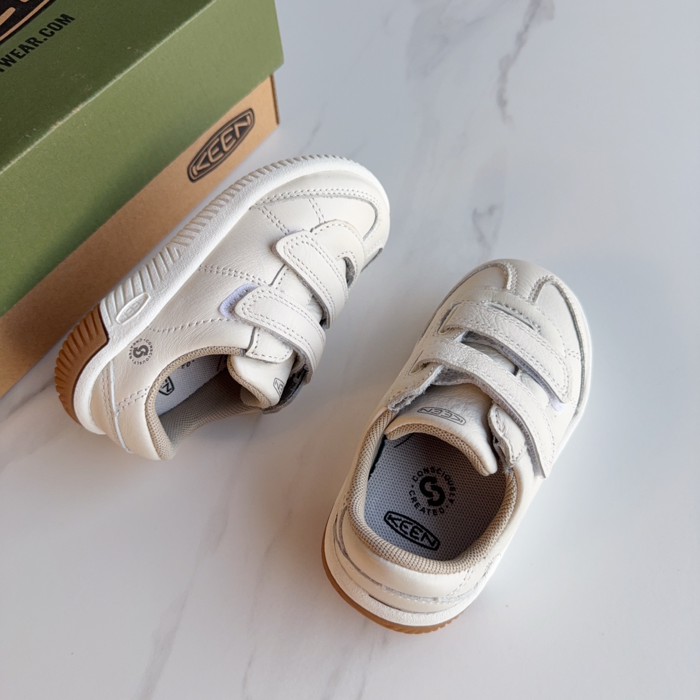 图片[8]-KEEN科恩双魔术贴儿童户外功能鞋 真头层牛皮材质，软底耐磨。尺码：24-37-选品中心