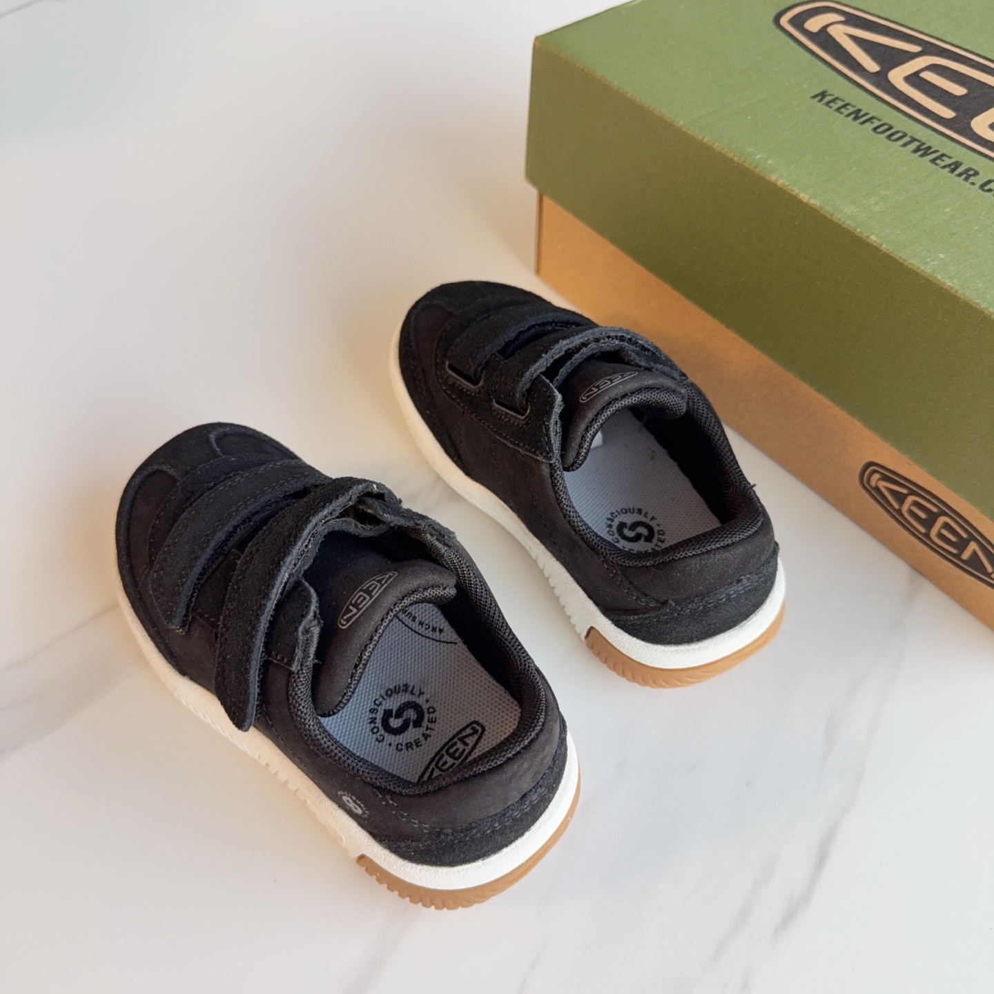 图片[6]-KEEN科恩双魔术贴儿童户外功能鞋 真头层牛皮材质，软底耐磨。尺码：24-37-选品中心