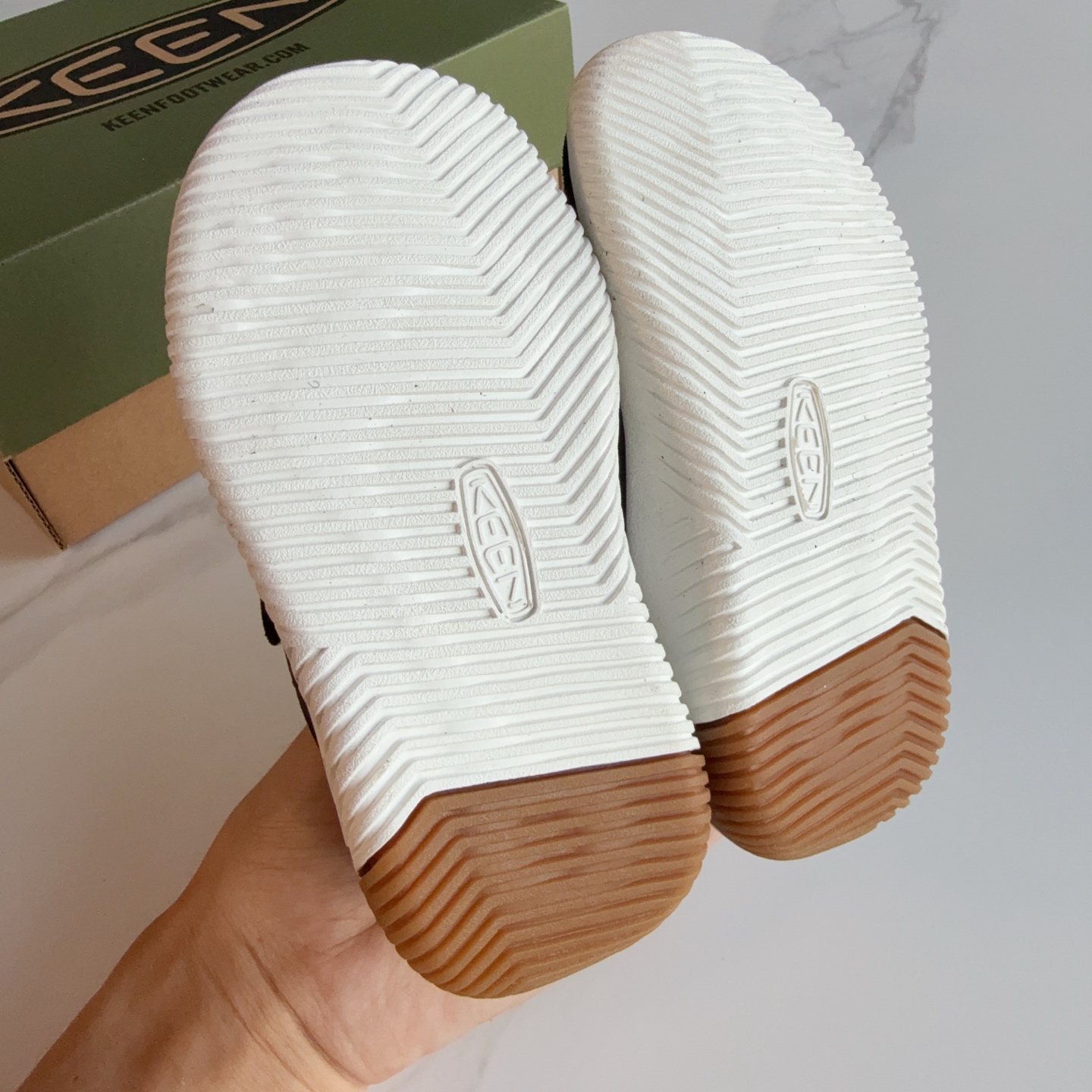 图片[7]-KEEN科恩双魔术贴儿童户外功能鞋 真头层牛皮材质，软底耐磨。尺码：24-37-选品中心