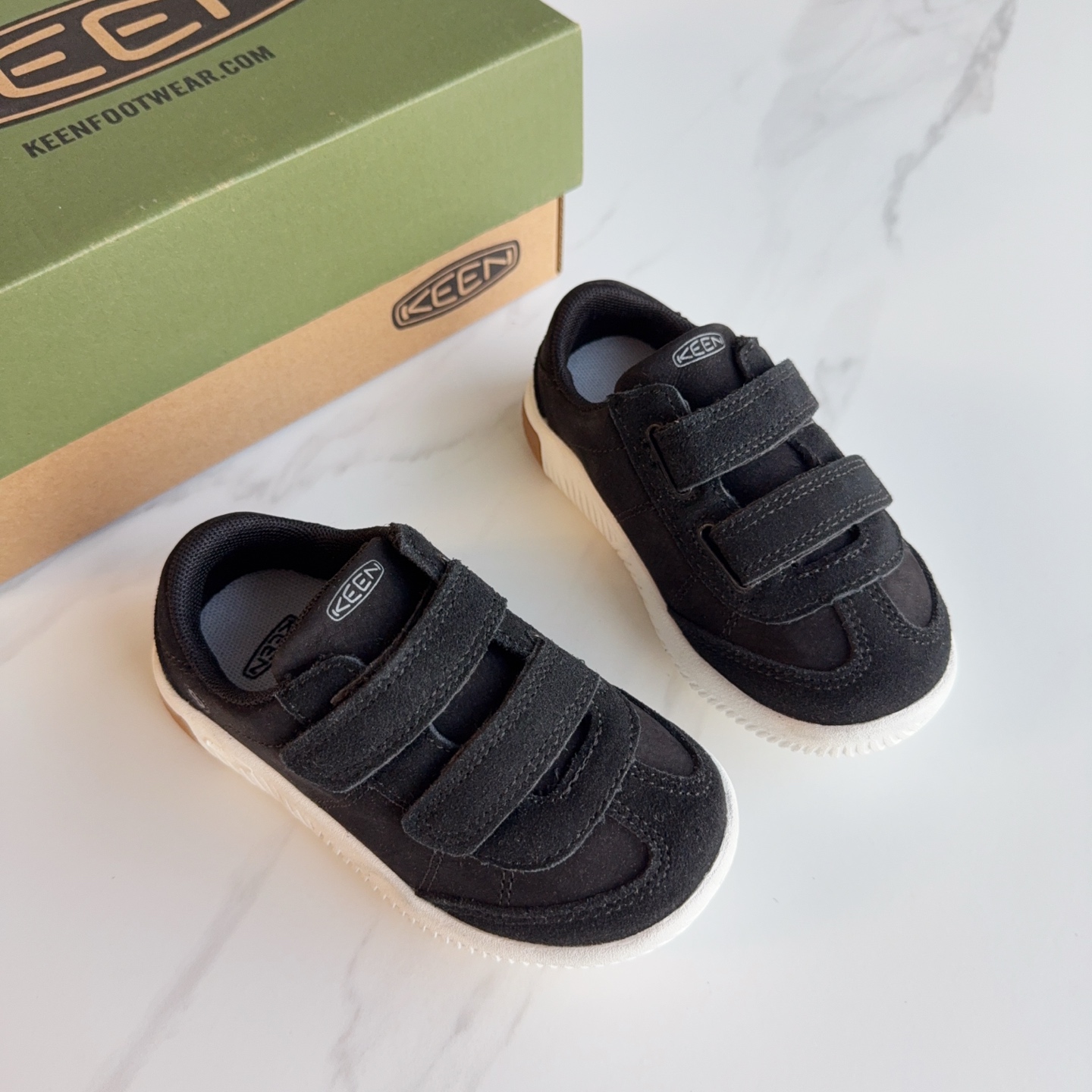 图片[9]-KEEN科恩双魔术贴儿童户外功能鞋 真头层牛皮材质，软底耐磨。尺码：24-37-选品中心