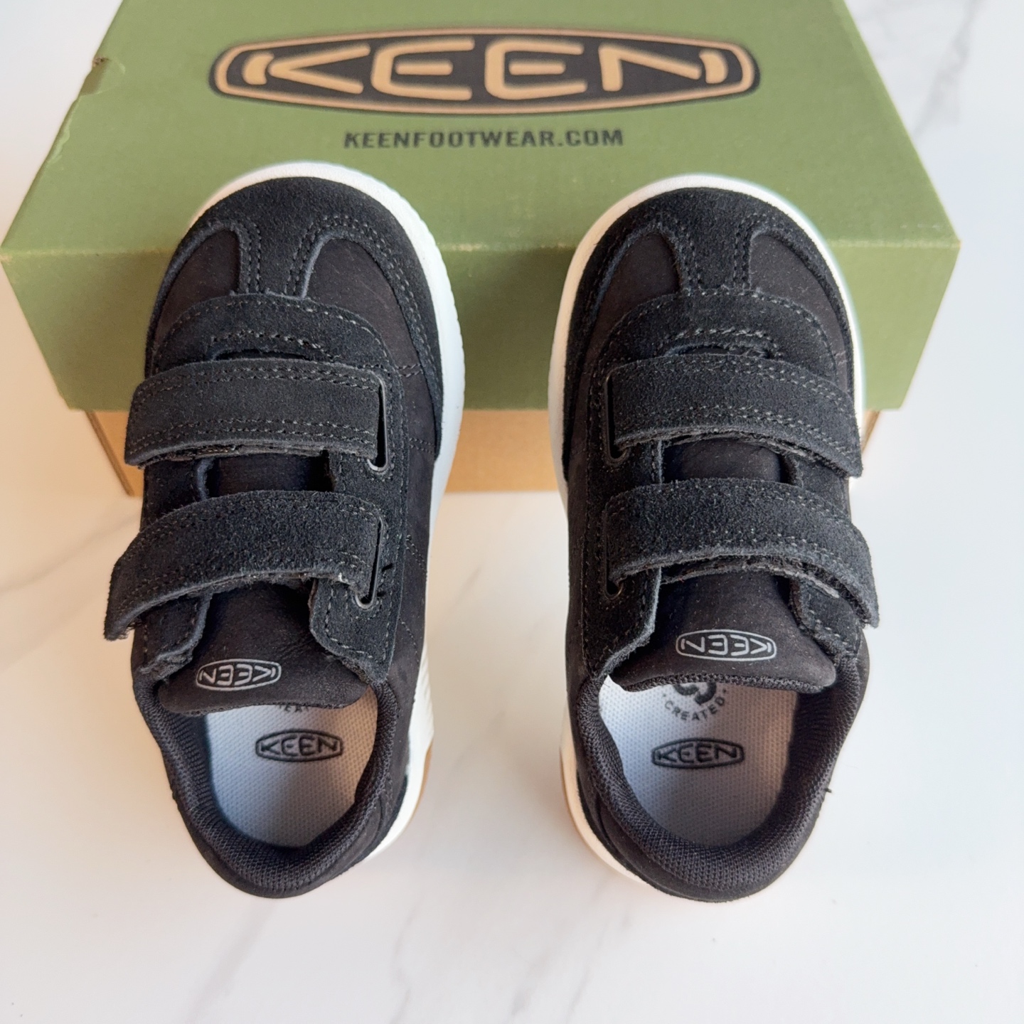 图片[5]-KEEN科恩双魔术贴儿童户外功能鞋 真头层牛皮材质，软底耐磨。尺码：24-37-选品中心