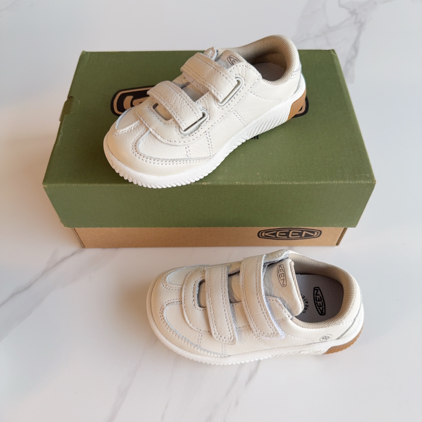 图片[5]-KEEN科恩双魔术贴儿童户外功能鞋 真头层牛皮材质，软底耐磨。尺码：24-37-选品中心