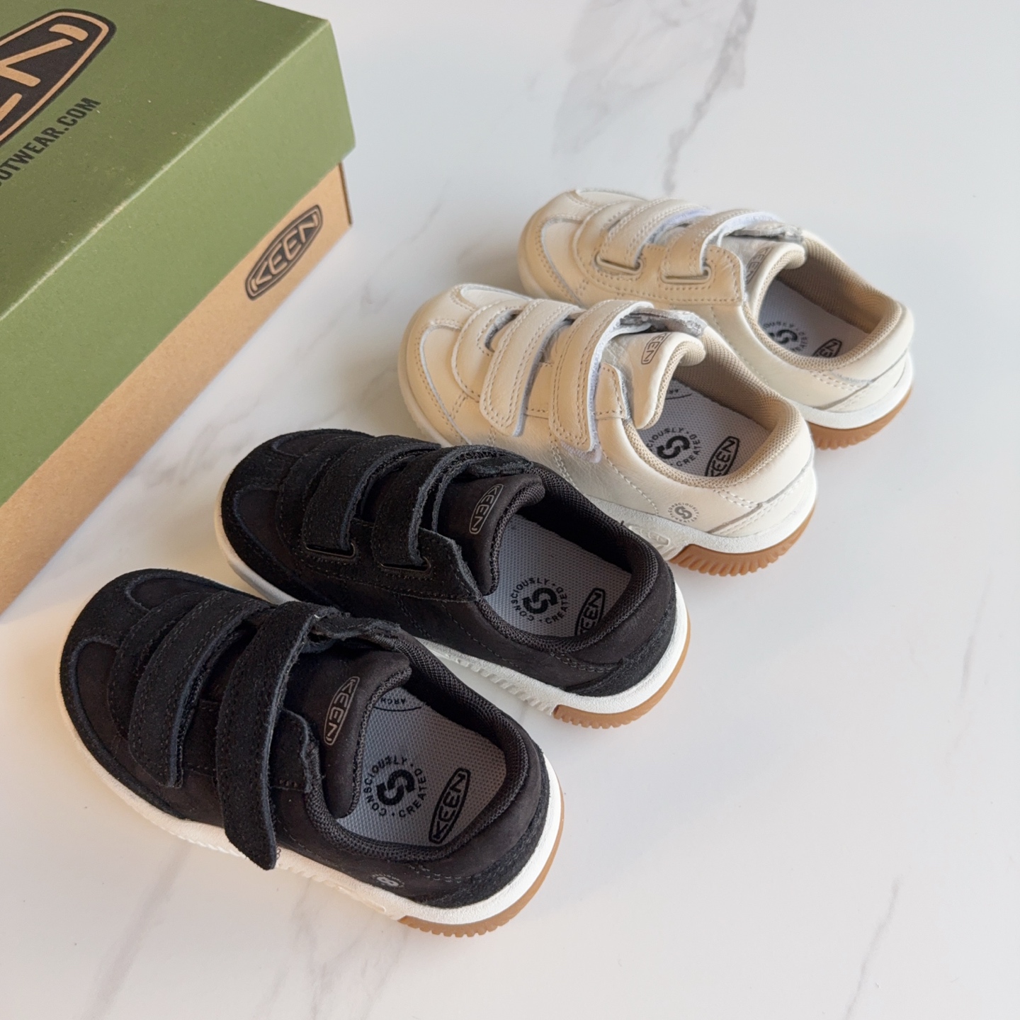 图片[9]-KEEN科恩双魔术贴儿童户外功能鞋 真头层牛皮材质，软底耐磨。尺码：24-37-选品中心