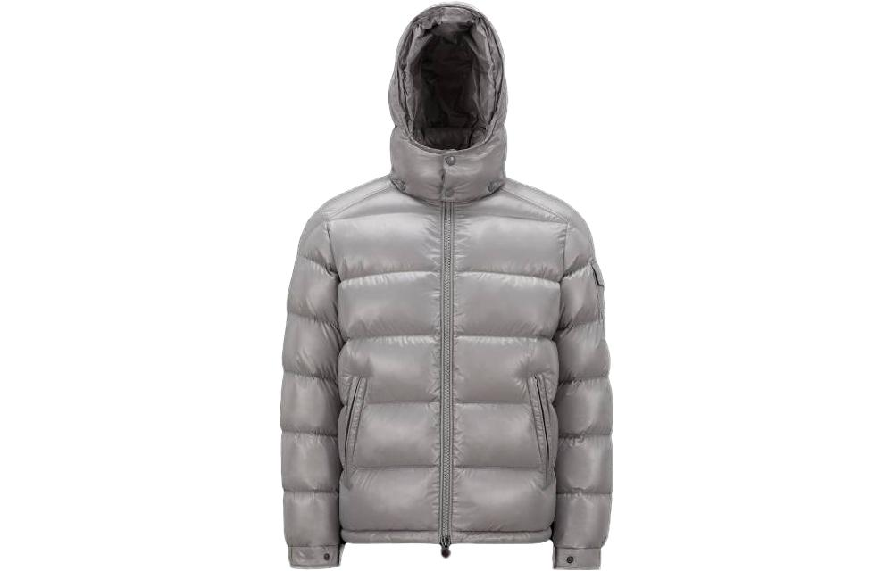 💰440 Moncler玛雅盟可睐 Maya 系列 冬季 滑雪季 纯色短款保暖保暖短款羽绒服 男款 灰色
尺码1-5