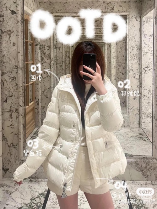 Moncler Hooded Puffer Jacket Shiny Quilted Down Coat Lightweight Warm Winter 1 Moncler Hooded Puffer Jacket Shiny Quilted Down Coat Lightweight Warm Winter