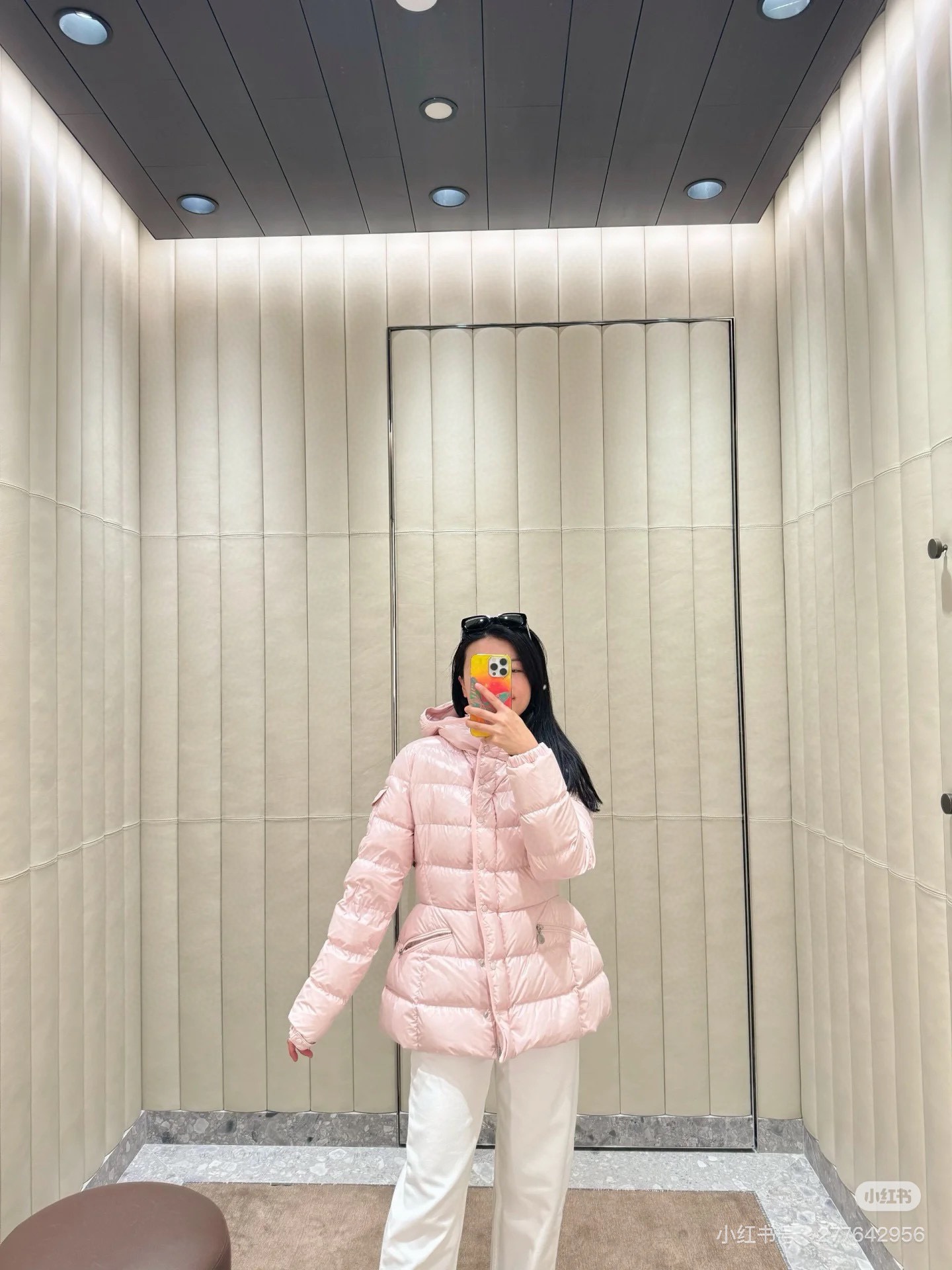 Moncler Hooded Padded Quilted Lightweight Shiny Down Jacket Winter Coat 8 i1727352761 9236 2