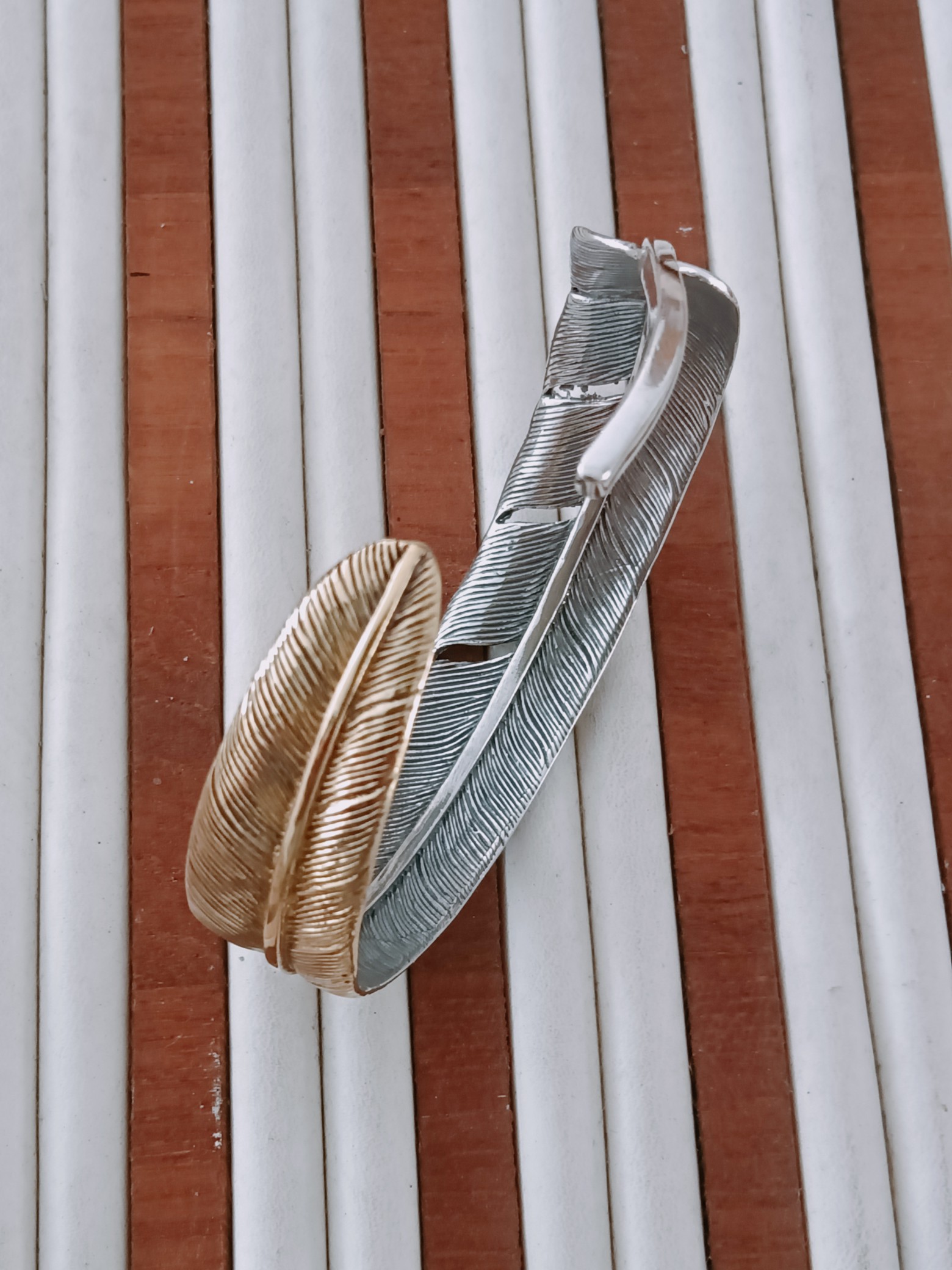 NO:101943,Takahashi Leaf Bracelet, weighing 27.3 grams, Takahashi Bracelet, bracelet19860909高桥叶子手镯,重27.3克,高桥手镯,bracelet,Jewelry