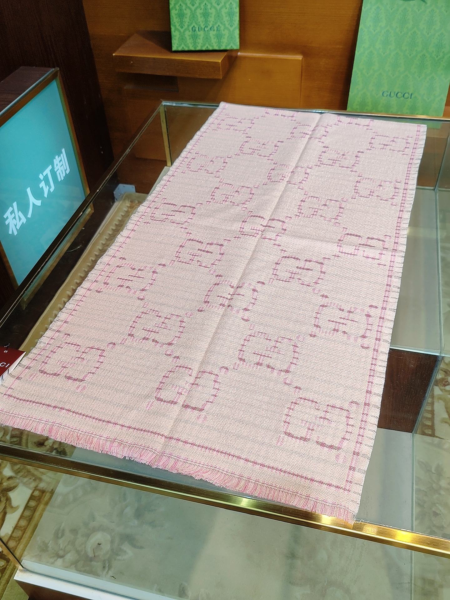 ❤️ GG格子金线米色 原版定制 前期打版好多次 大小logo共六个颜色 细节跟足 质感无敌 精纺纱线 