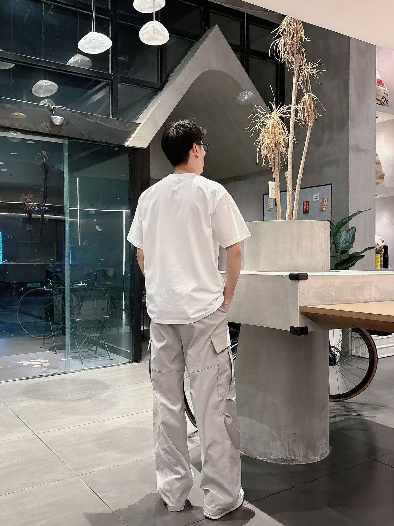古驰 * 𝟐6𝐬s 春夏休闲短袖定制面料 品牌经典LOGO 工艺精致 休闲百搭 【𝐒𝐢𝐳𝐞：码数】 S-
