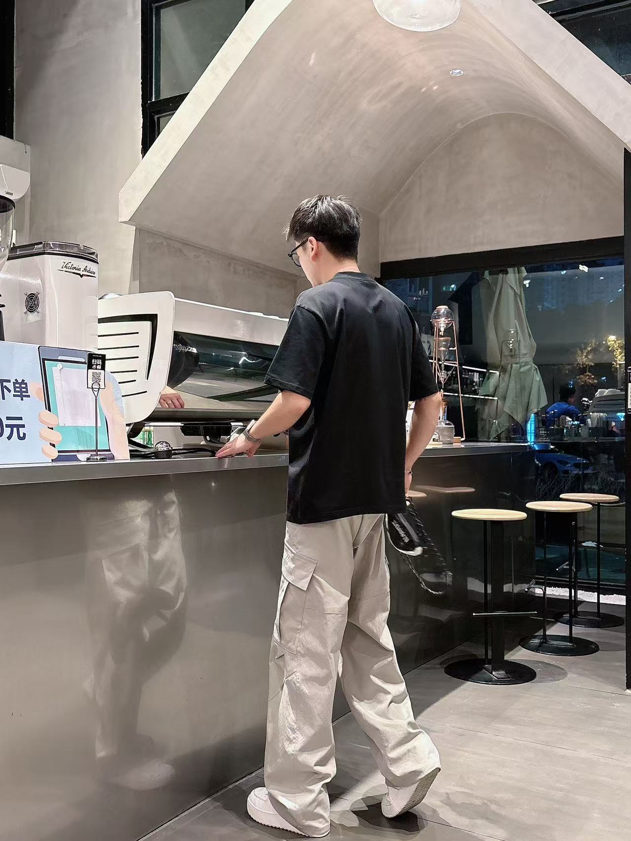 古驰 * 𝟐6𝐬s 春夏休闲短袖定制面料 品牌经典LOGO 工艺精致 休闲百搭 【𝐒𝐢𝐳𝐞：码数】 S-