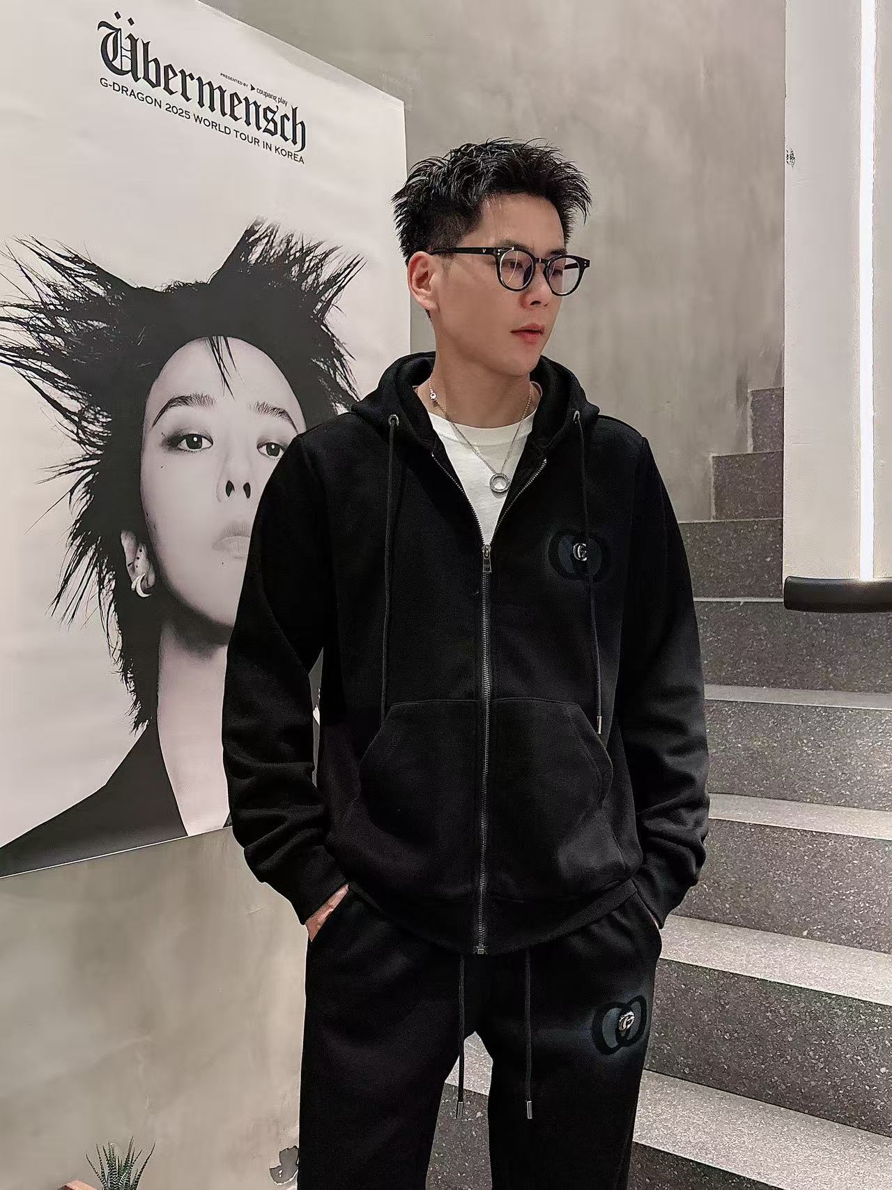 古驰* 𝟐5𝐬s 秋冬新款 时尚休闲套装 品牌经典LOGO ，舒适度极好，手触感强烈。辨识度极高 定制进