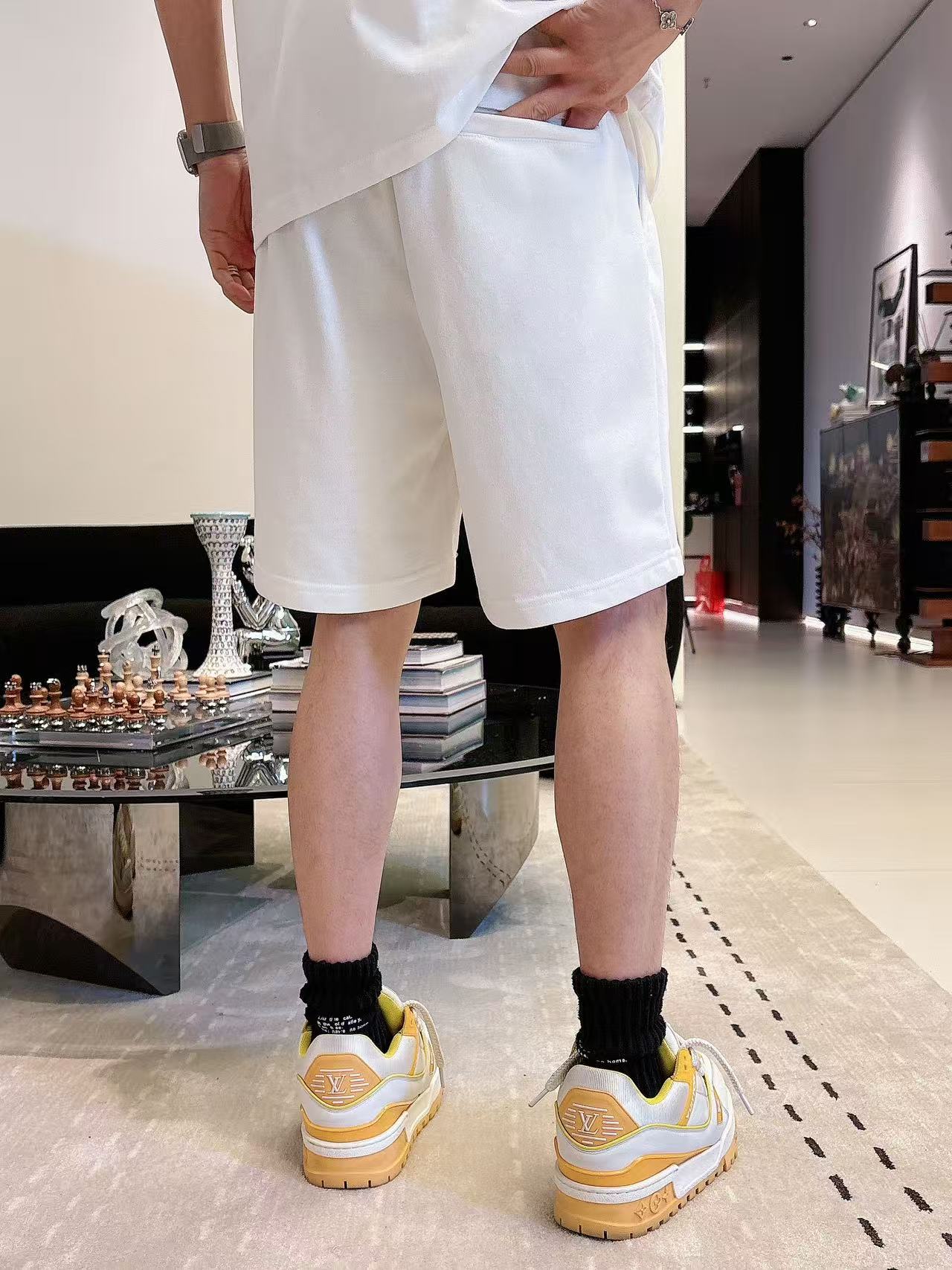 H家 * 𝟐6𝐬s 春夏 短袖套装 （可分开） 微宽松版型 品牌经典LOGO 工艺精致 100%纯棉 休