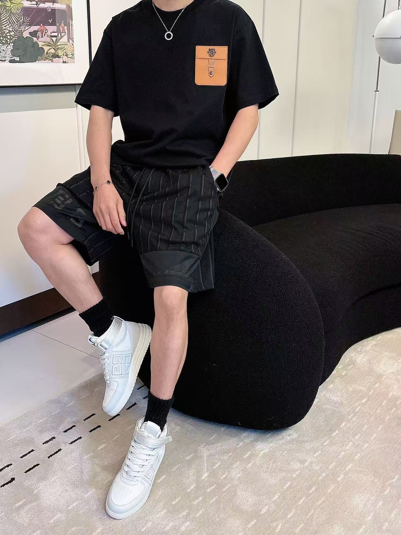 FD* 𝟐6𝐬s 春夏休闲速干短裤 定制面料 定制标 品牌经典LOGO 工艺精致 休闲百搭 【𝐒𝐢𝐳𝐞：