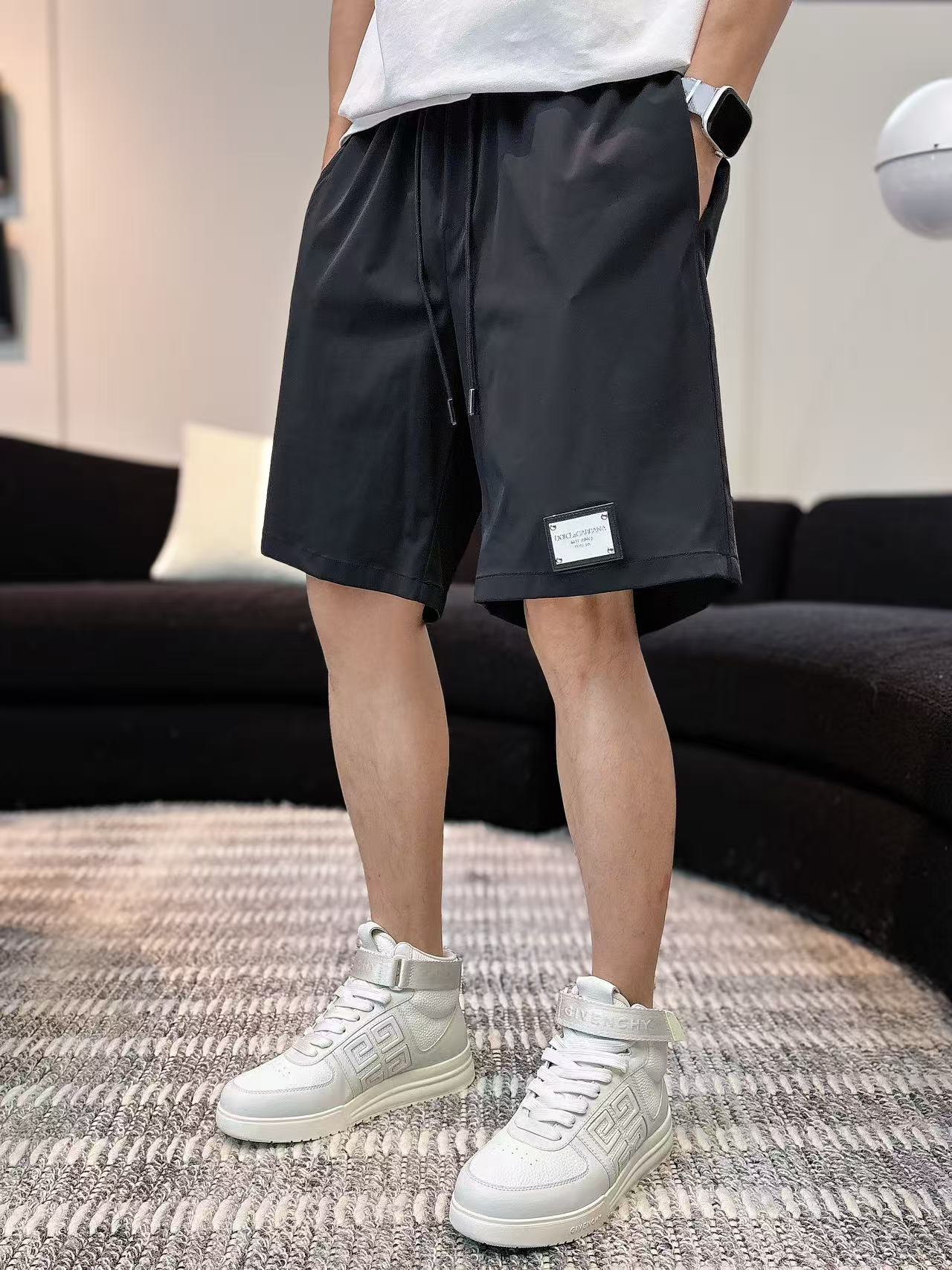 DG* 𝟐6𝐬s 春夏休闲速干短裤 定制面料 定制标 品牌经典LOGO 工艺精致 休闲百搭 【𝐒𝐢𝐳𝐞：