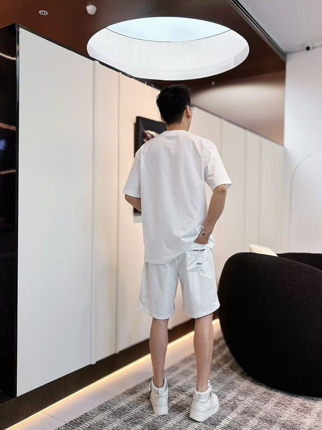 DG* 𝟐6𝐬s 春夏休闲速干短裤 定制面料 定制标 品牌经典LOGO 工艺精致 休闲百搭 【𝐒𝐢𝐳𝐞：