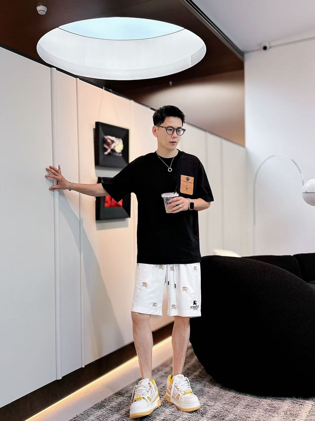 巴宝莉* 𝟐6𝐬s 春夏休闲速干短裤 定制面料 定制标 品牌经典LOGO 工艺精致 休闲百搭 【𝐒𝐢𝐳𝐞