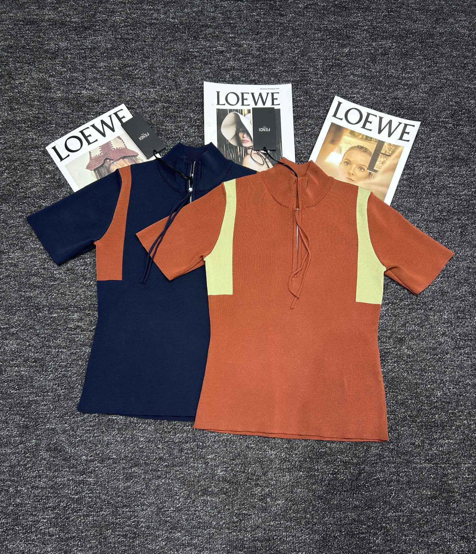 Stylish Fendi Women’s Suit: One-Size-Fits-All, Tie-Up Design, Colored Fashion - 图片 1