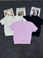 Celine Clothing T-Shirt Embroidery Knitting Fashion Short Sleeve 1 Celine Clothing T-Shirt Embroidery Knitting Fashion Short Sleeve