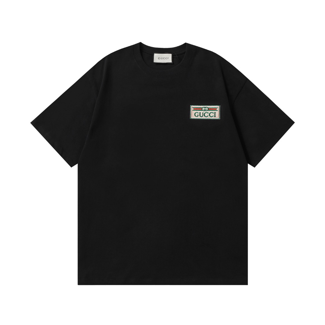Gucci Double G Embroidered Logo T-shirt – New Spring/Summer Collection - 图片 2